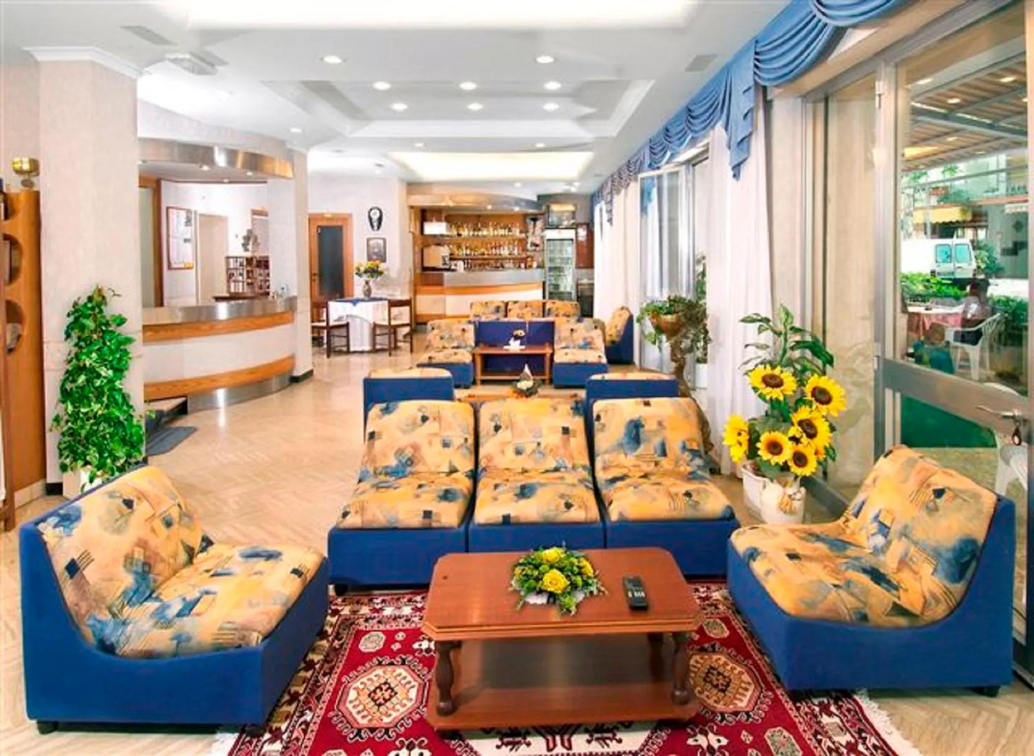 Lobby or reception in Hotel Arno