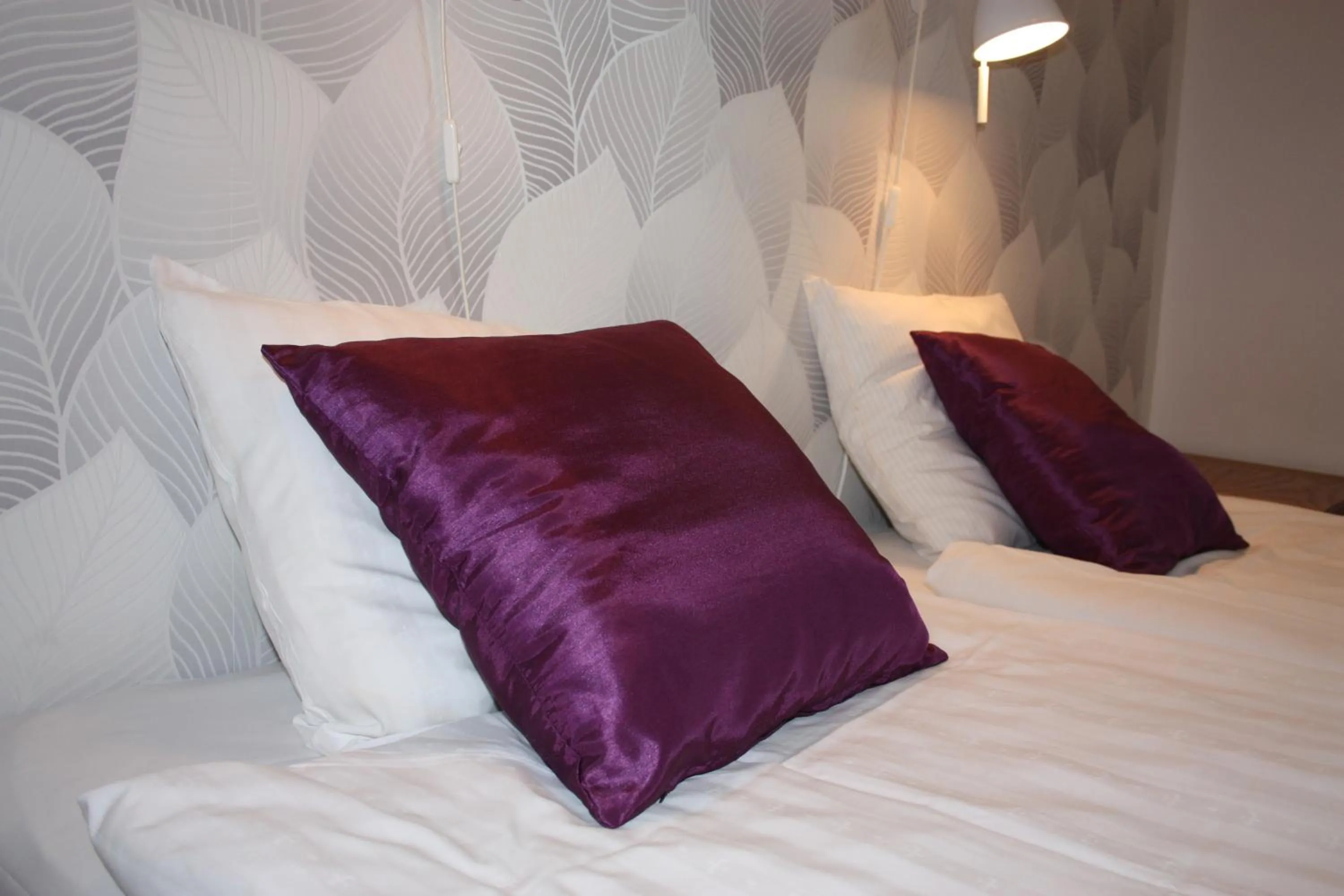 Decorative detail, Bed in Lilla Hotellet