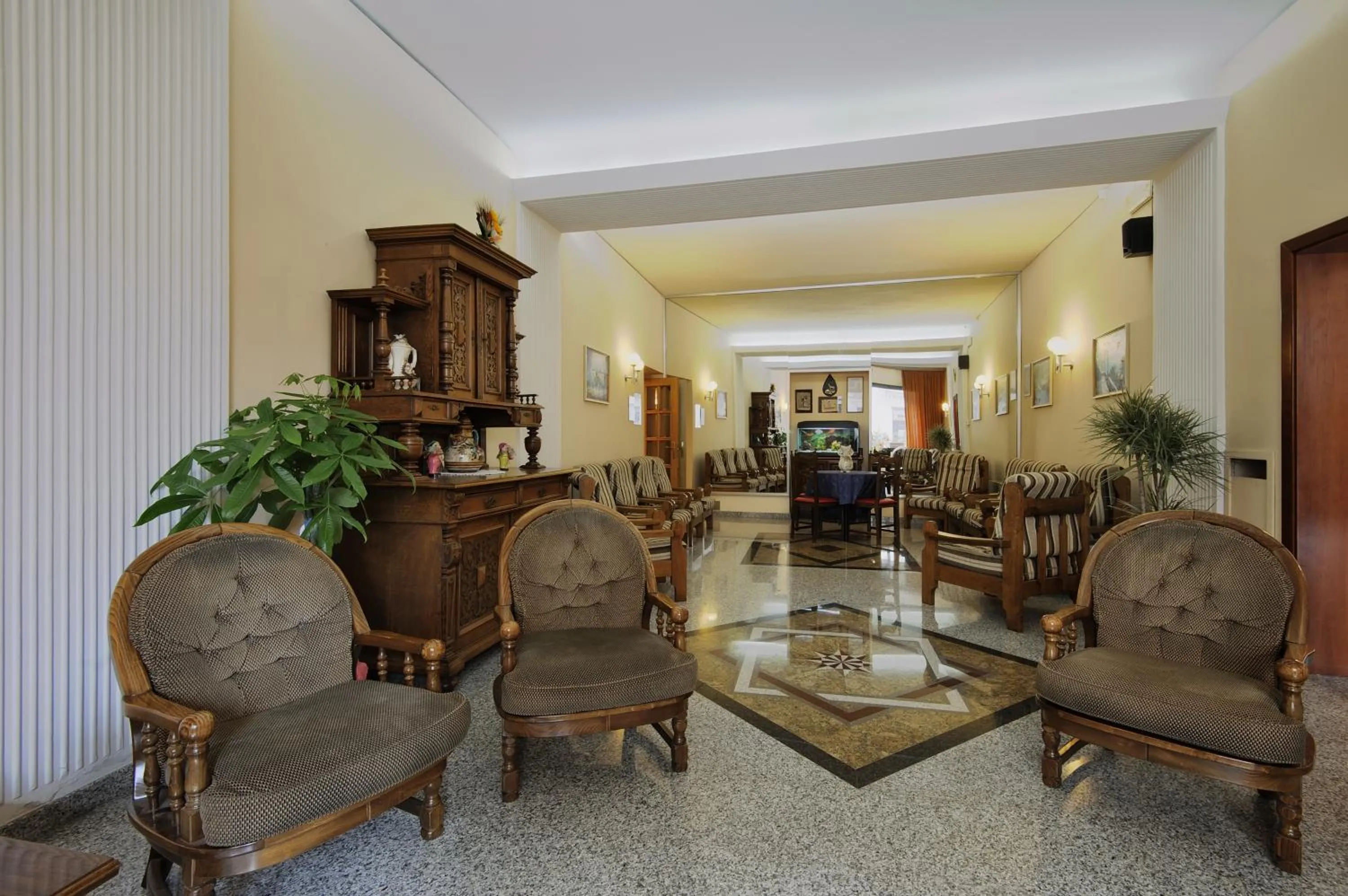 Lobby or reception in Hotel Bertusi