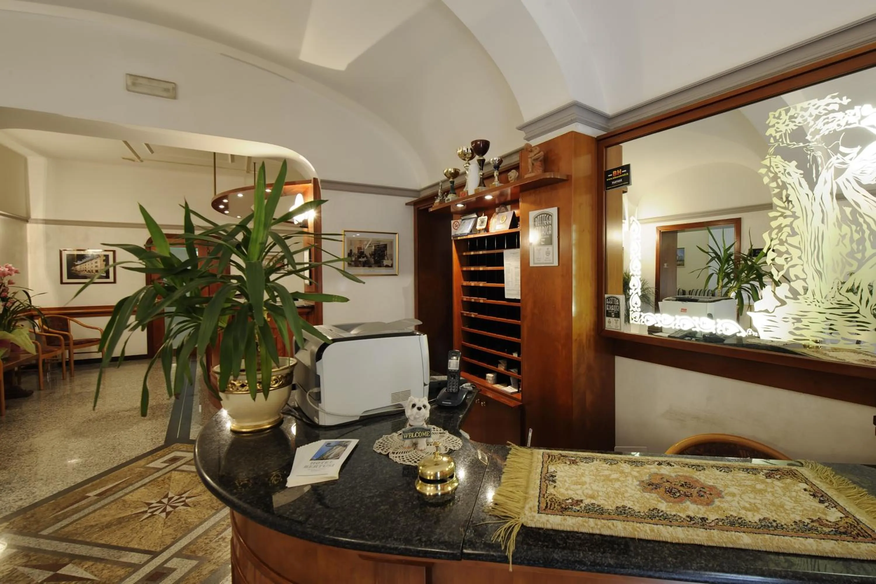 Lobby or reception in Hotel Bertusi