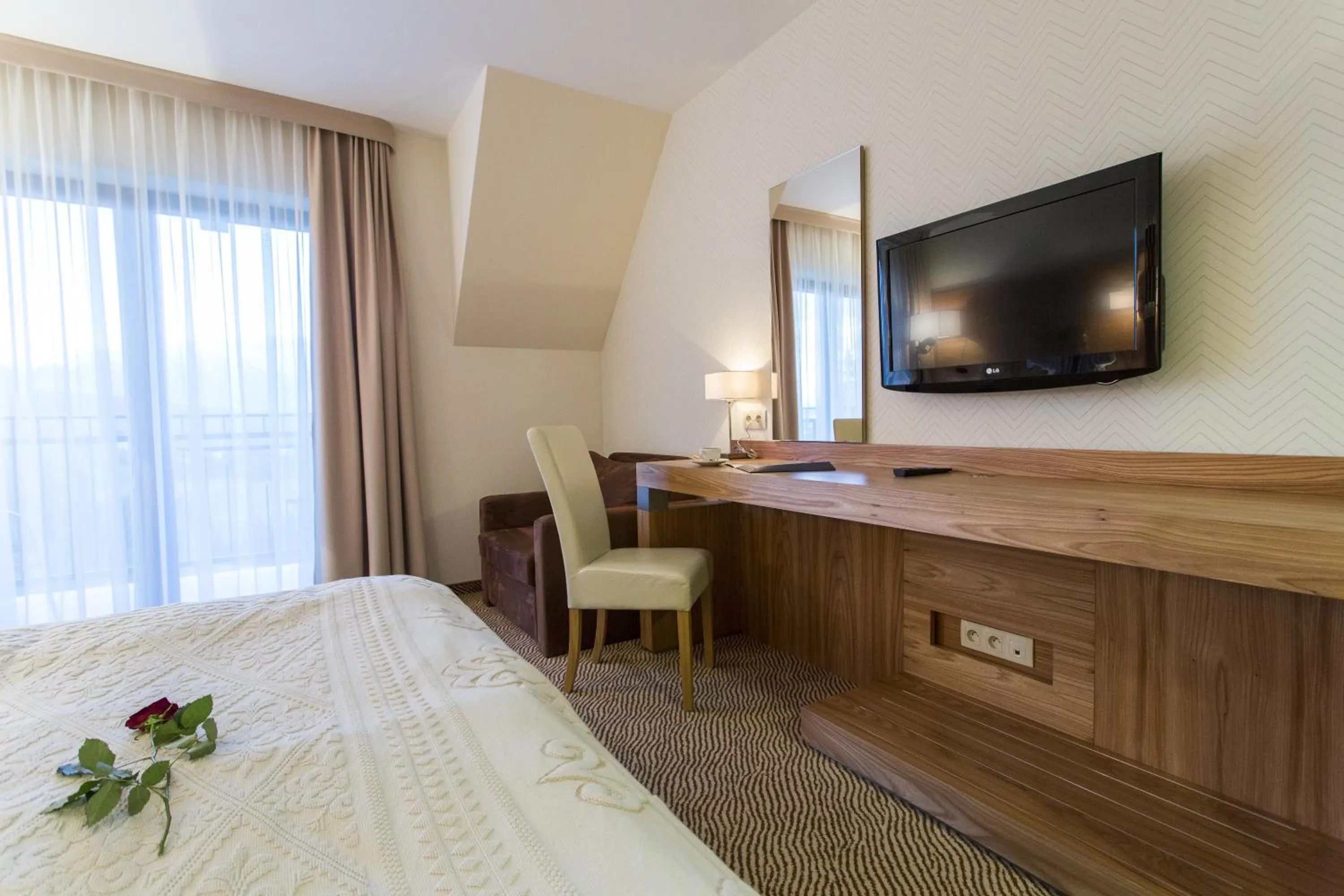 Decorative detail, Bed in Hotel Zbójnicówka