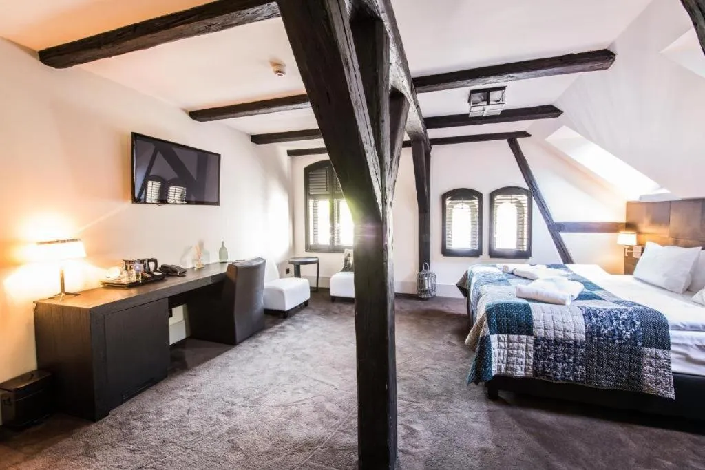 Bed in Hotel Pałac Jugowice