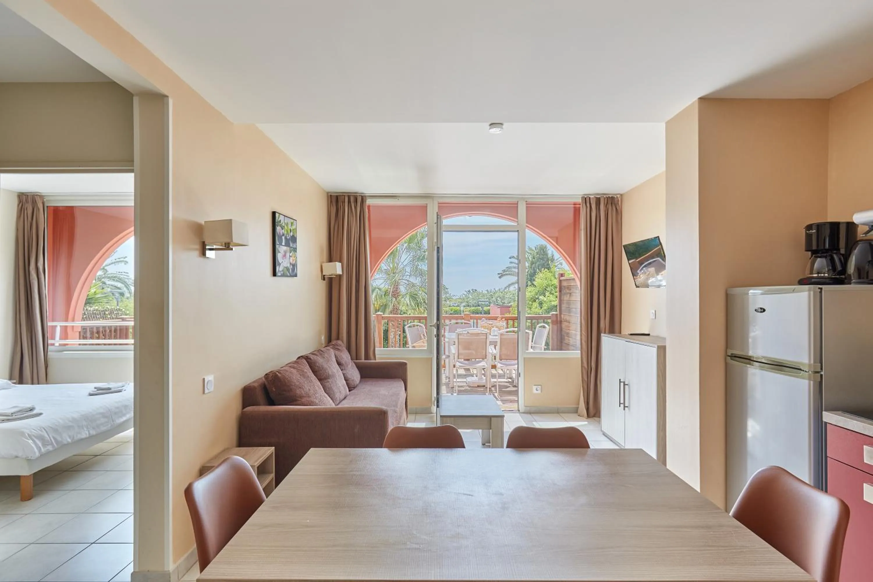 Bed in Résidence Odalys Du Golfe