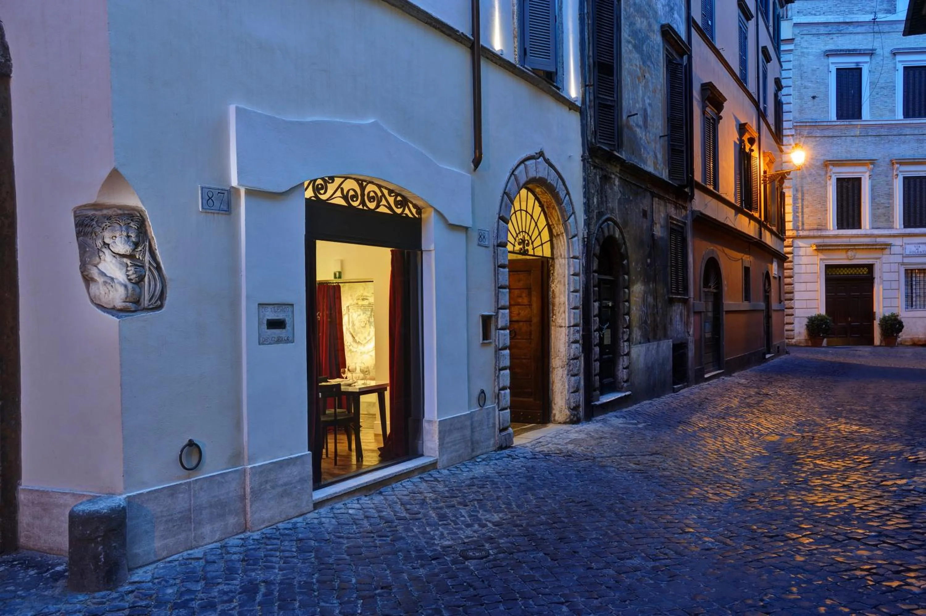 Facade/entrance in Relais Orso