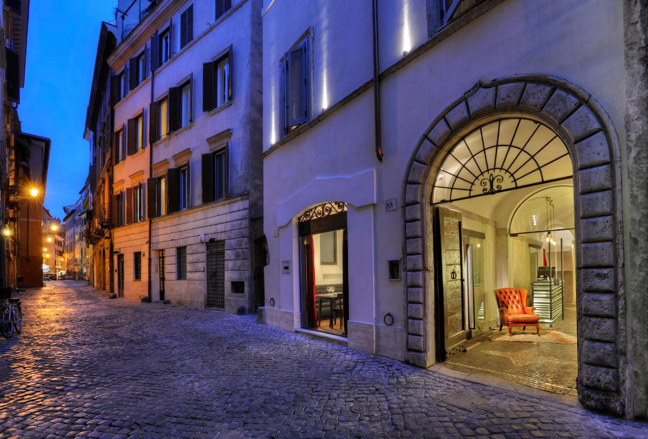 Facade/entrance in Relais Orso