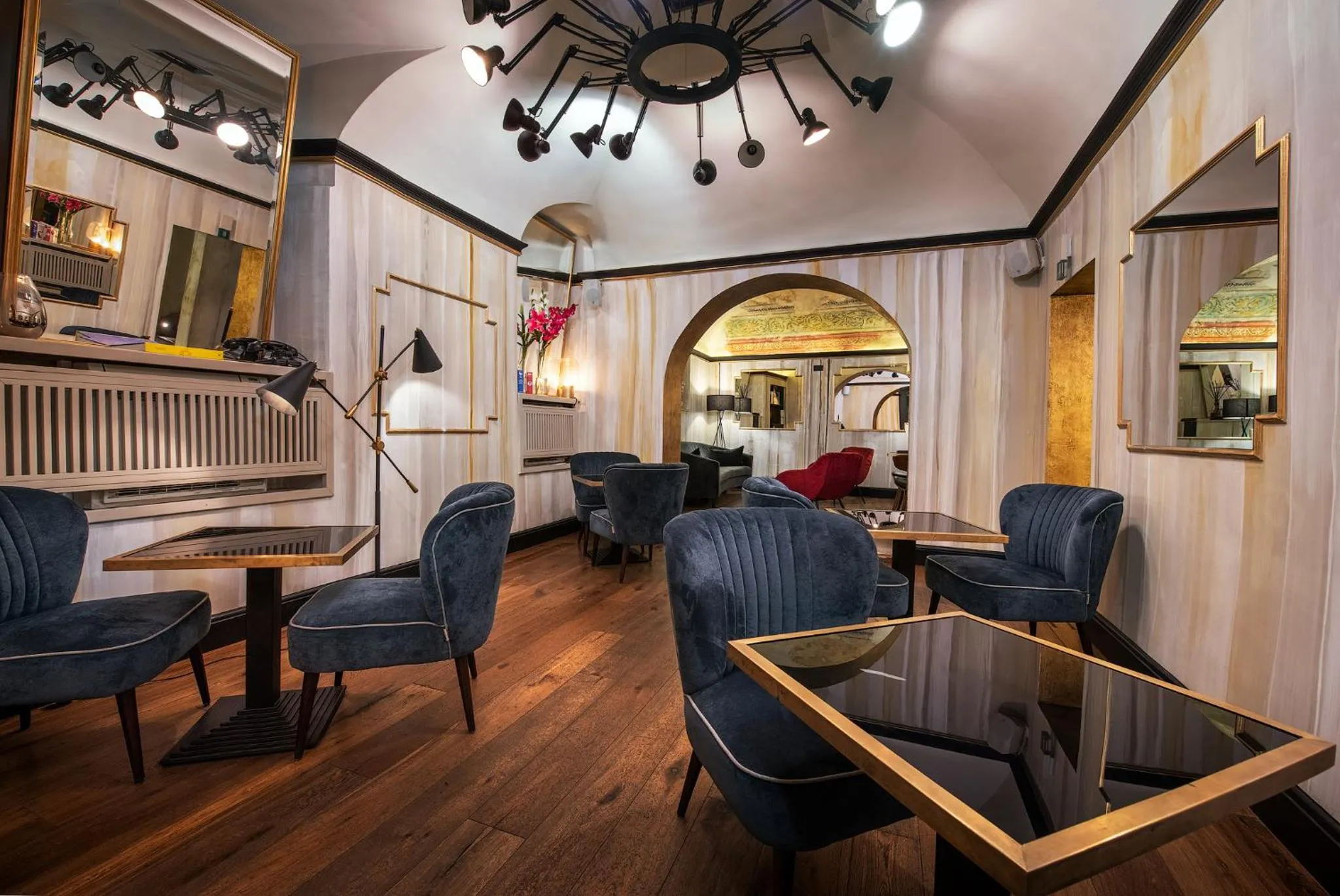 Seating area in Relais Orso