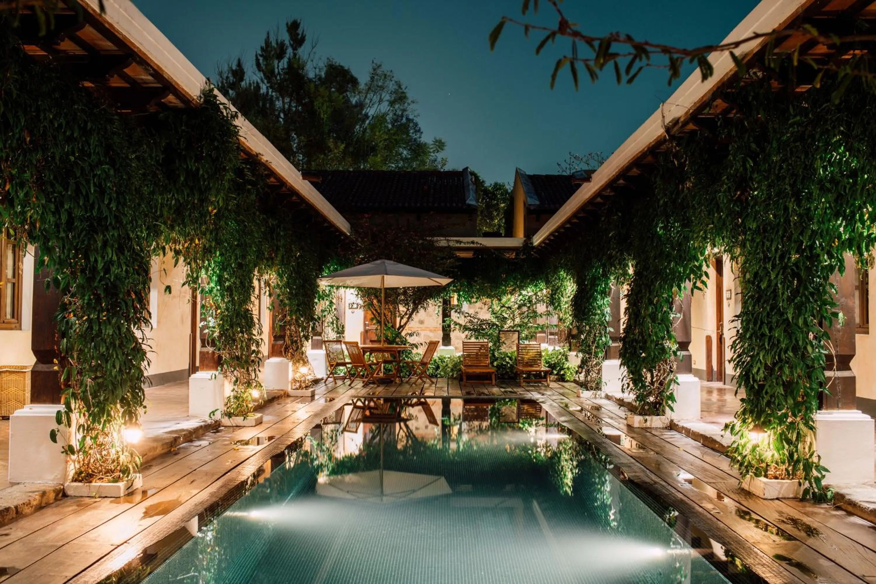 Swimming pool in Porta Hotel Antigua