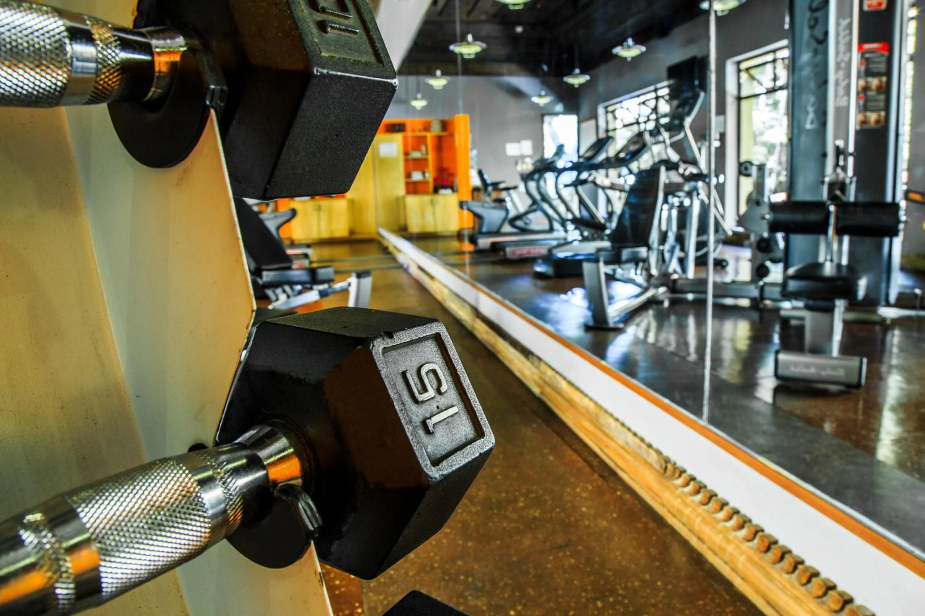 Fitness centre/facilities in Porta Hotel Antigua