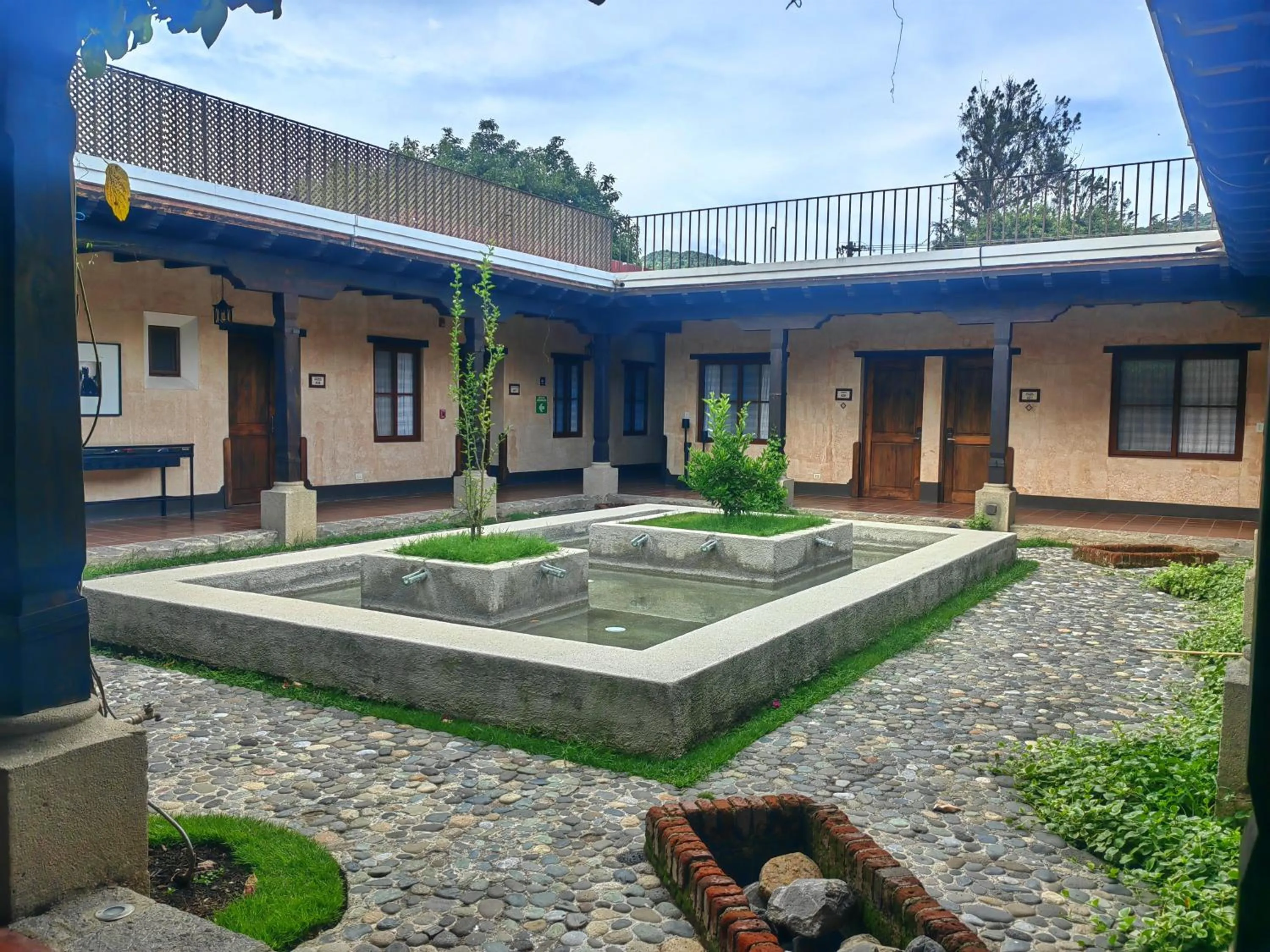 Decorative detail in Porta Hotel Antigua