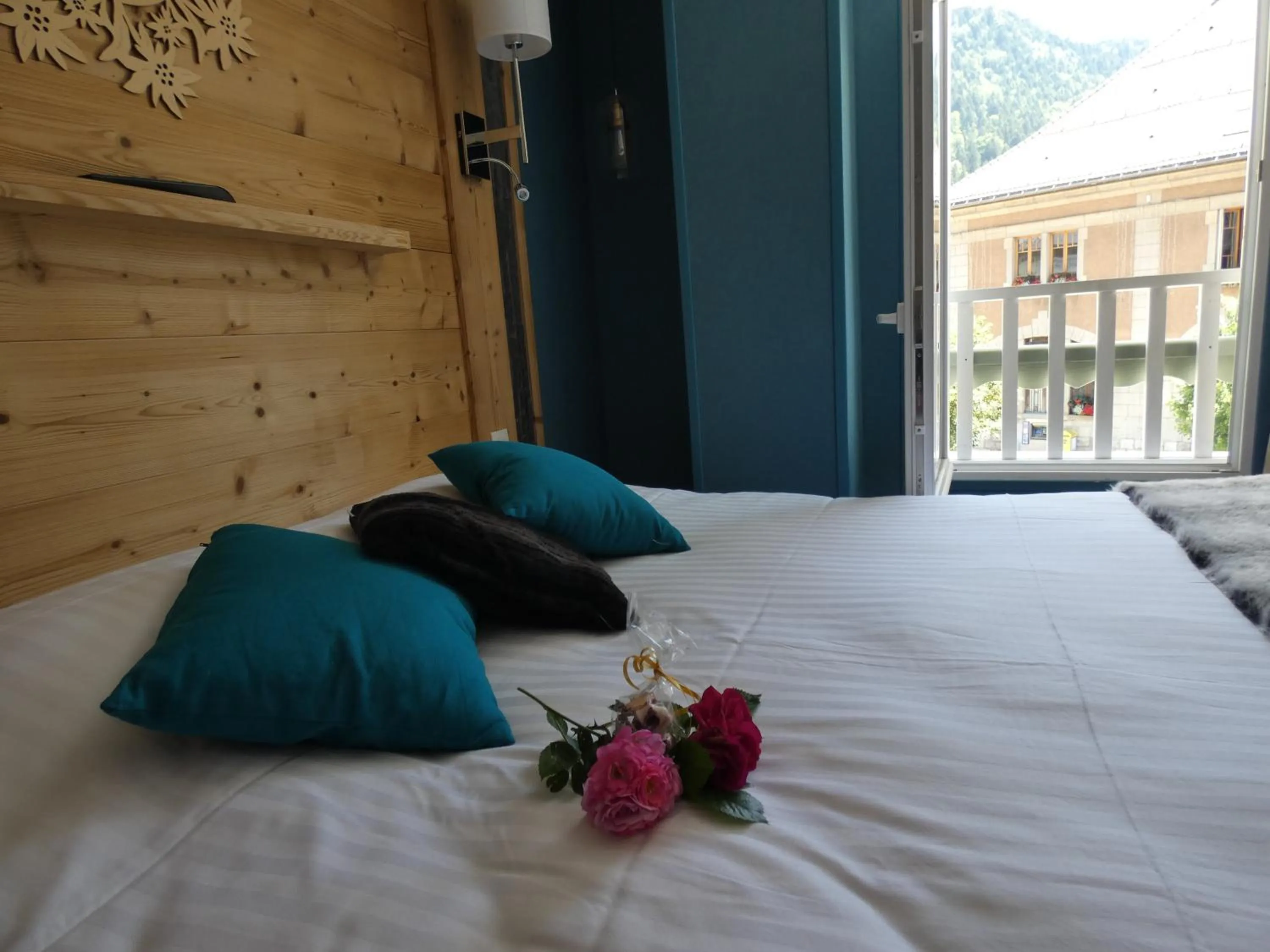 Bed in Hôtel Du Midi