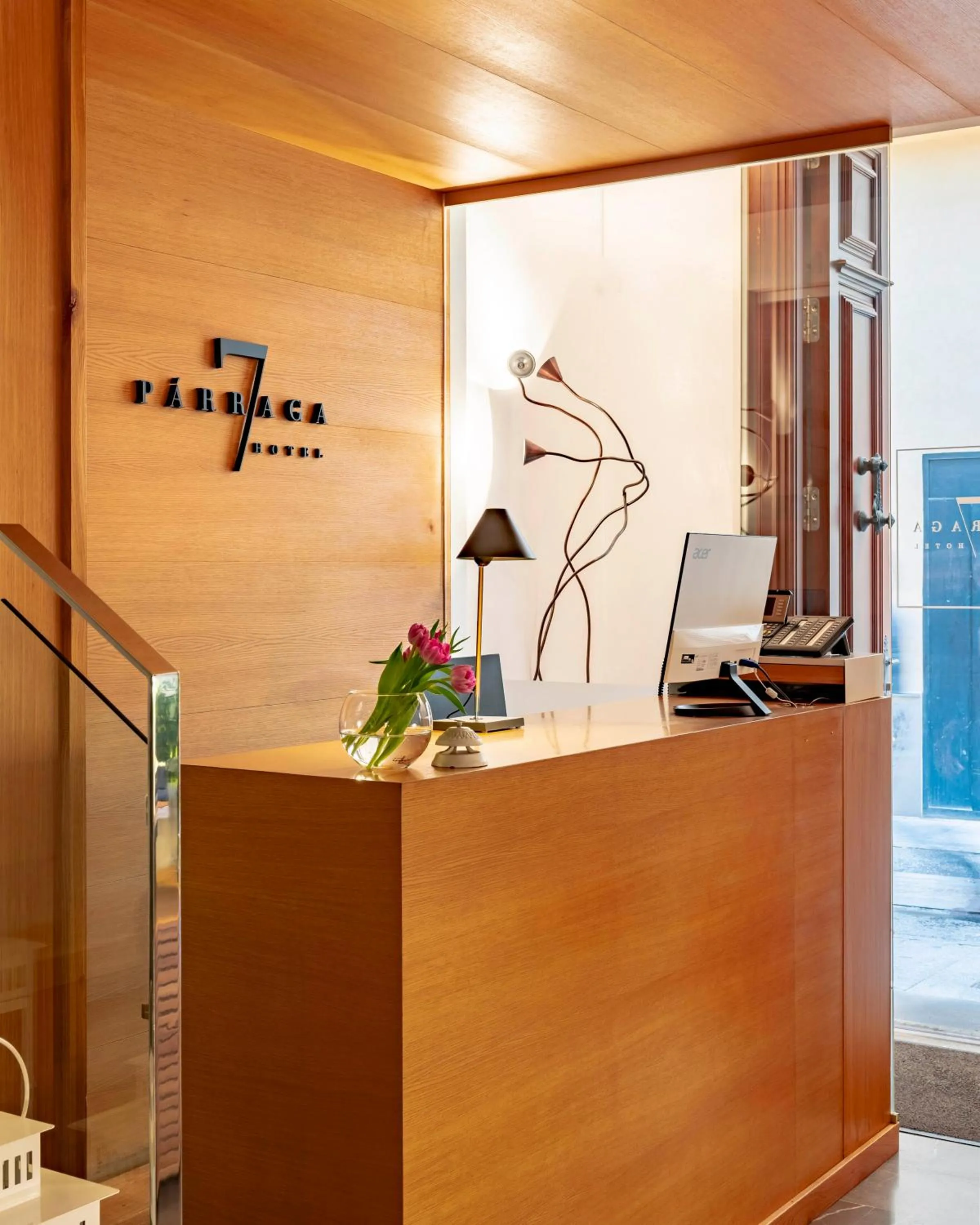 Property building in Hotel Boutique Párraga Siete