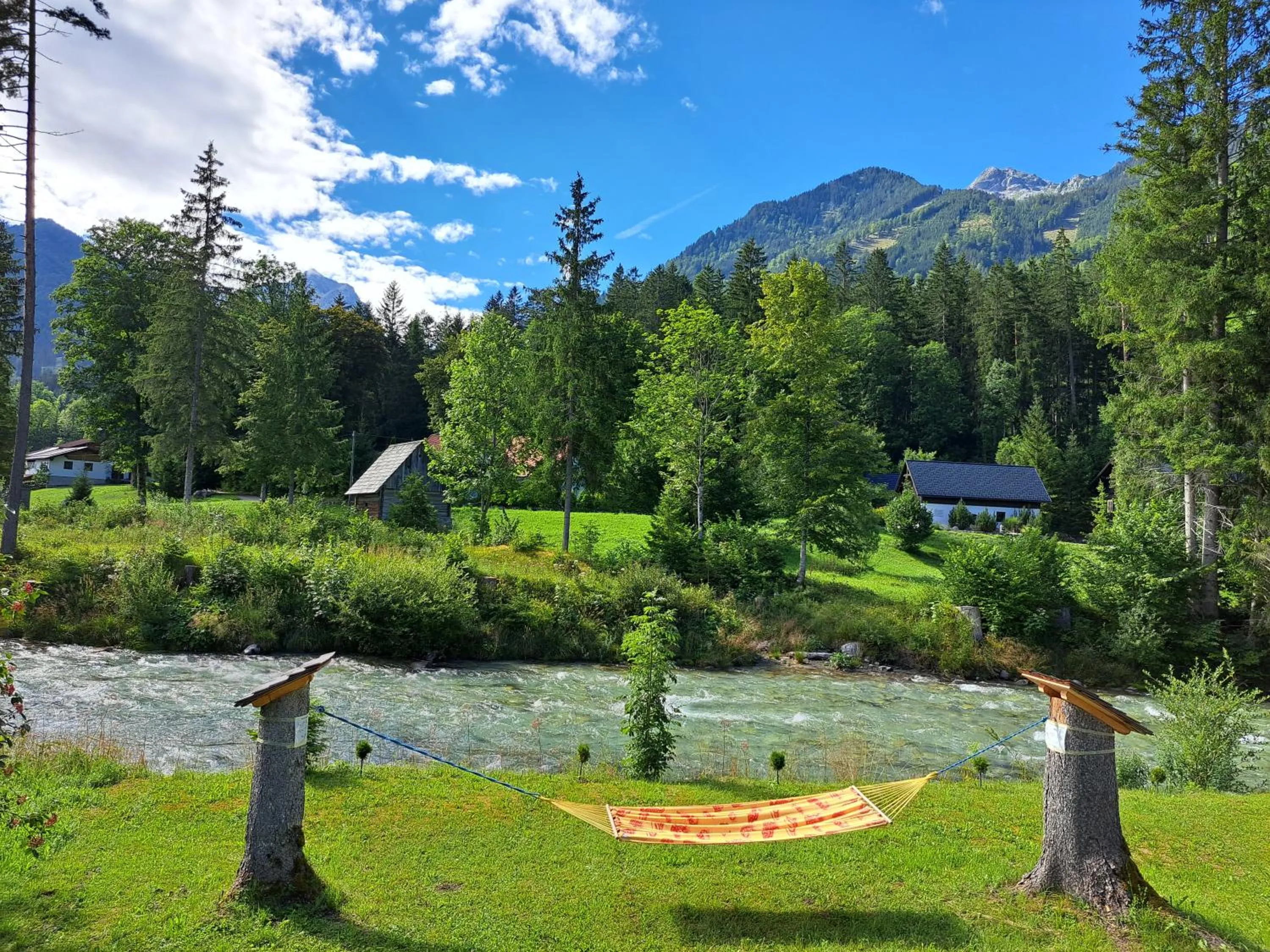 River view in Hotel garni Landhaus Bürtlmair