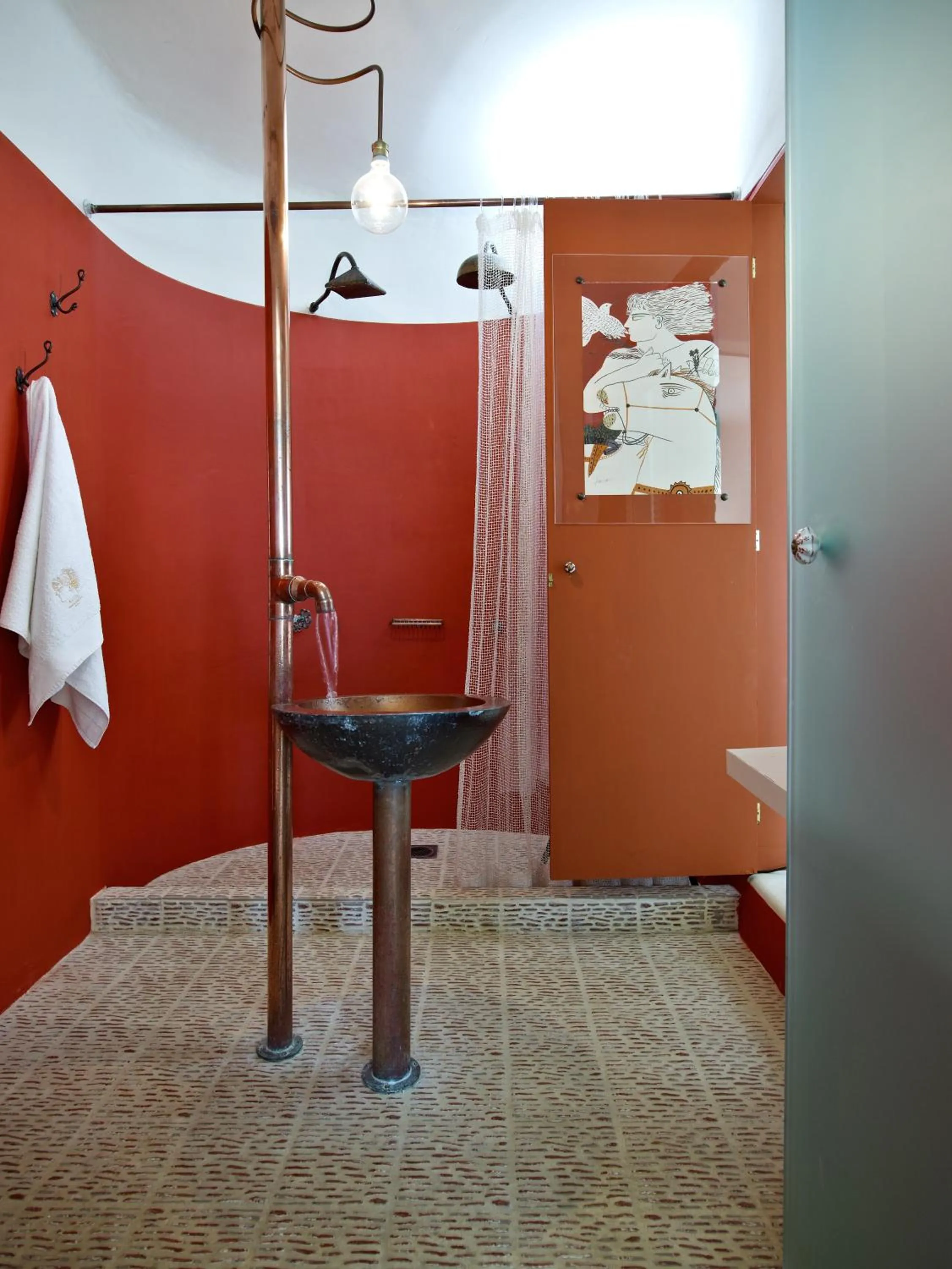 Shower in Aigis Suites Kea