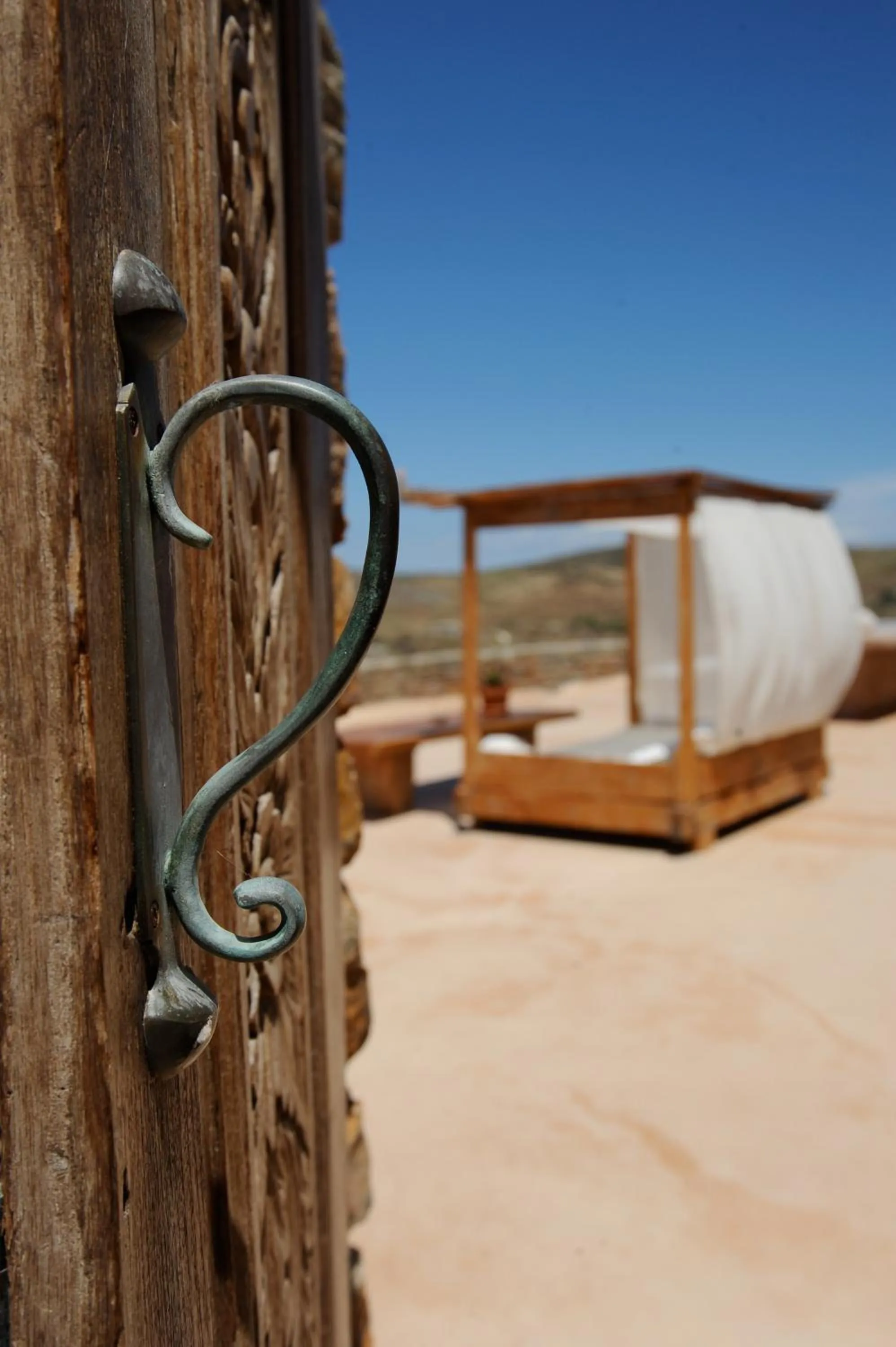 Patio in Aigis Suites Kea