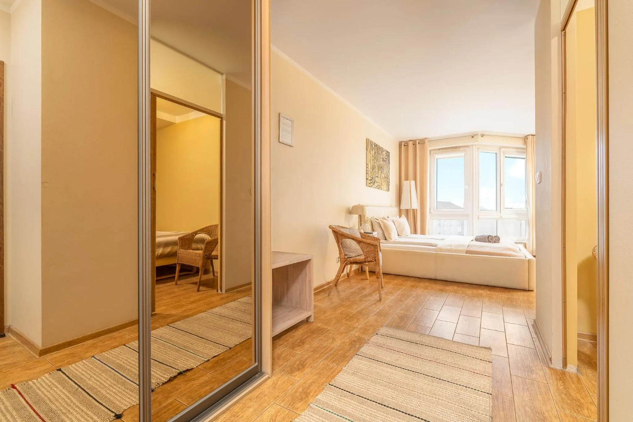 Bed in MARGI Gaja Apartament