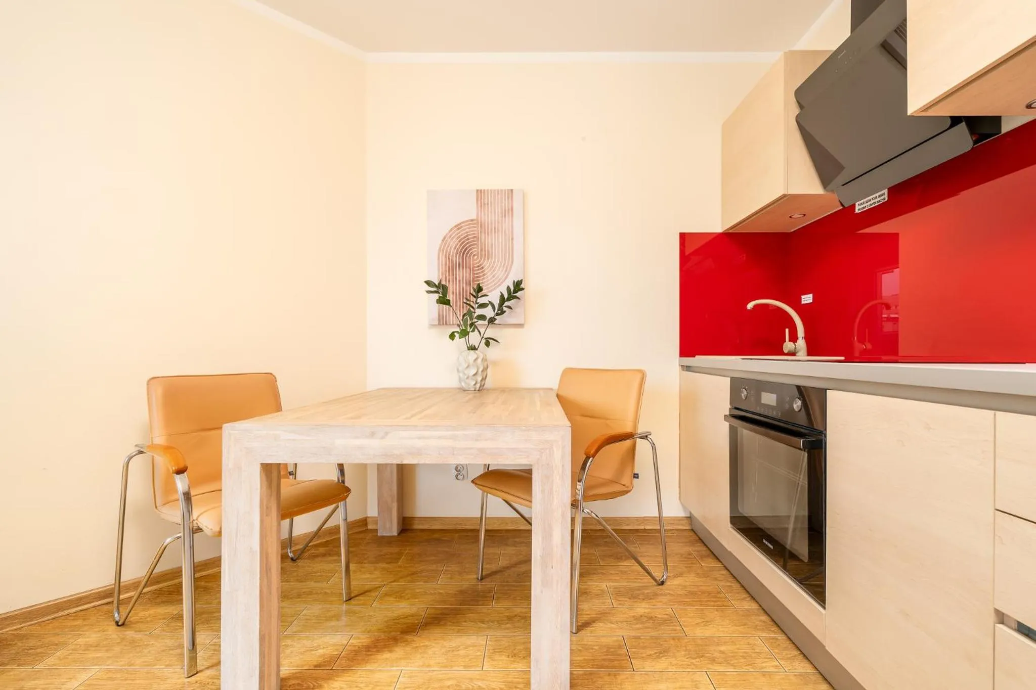 Kitchen or kitchenette in MARGI Gaja Apartament