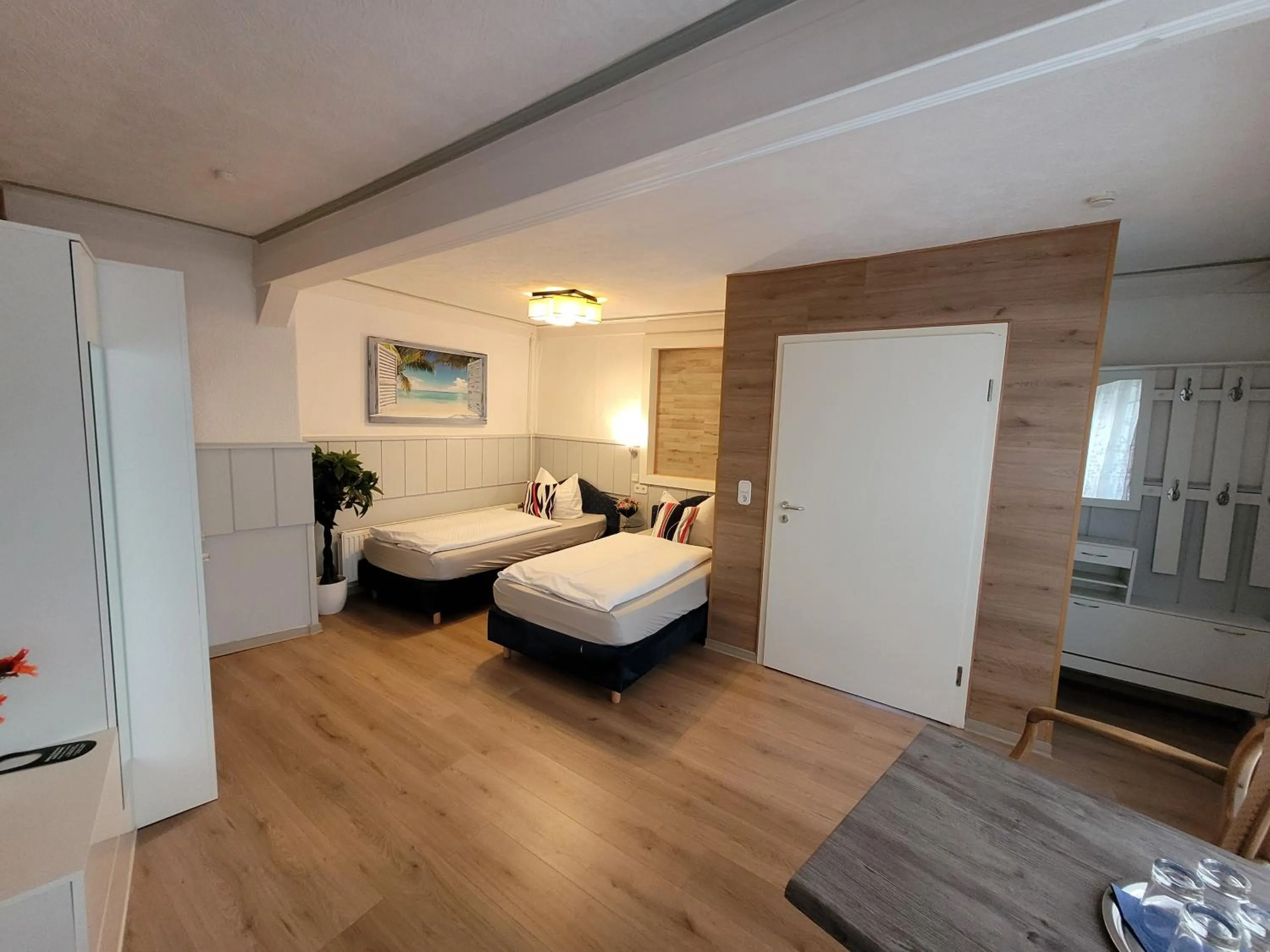 Bed in Hotel MoinMoin