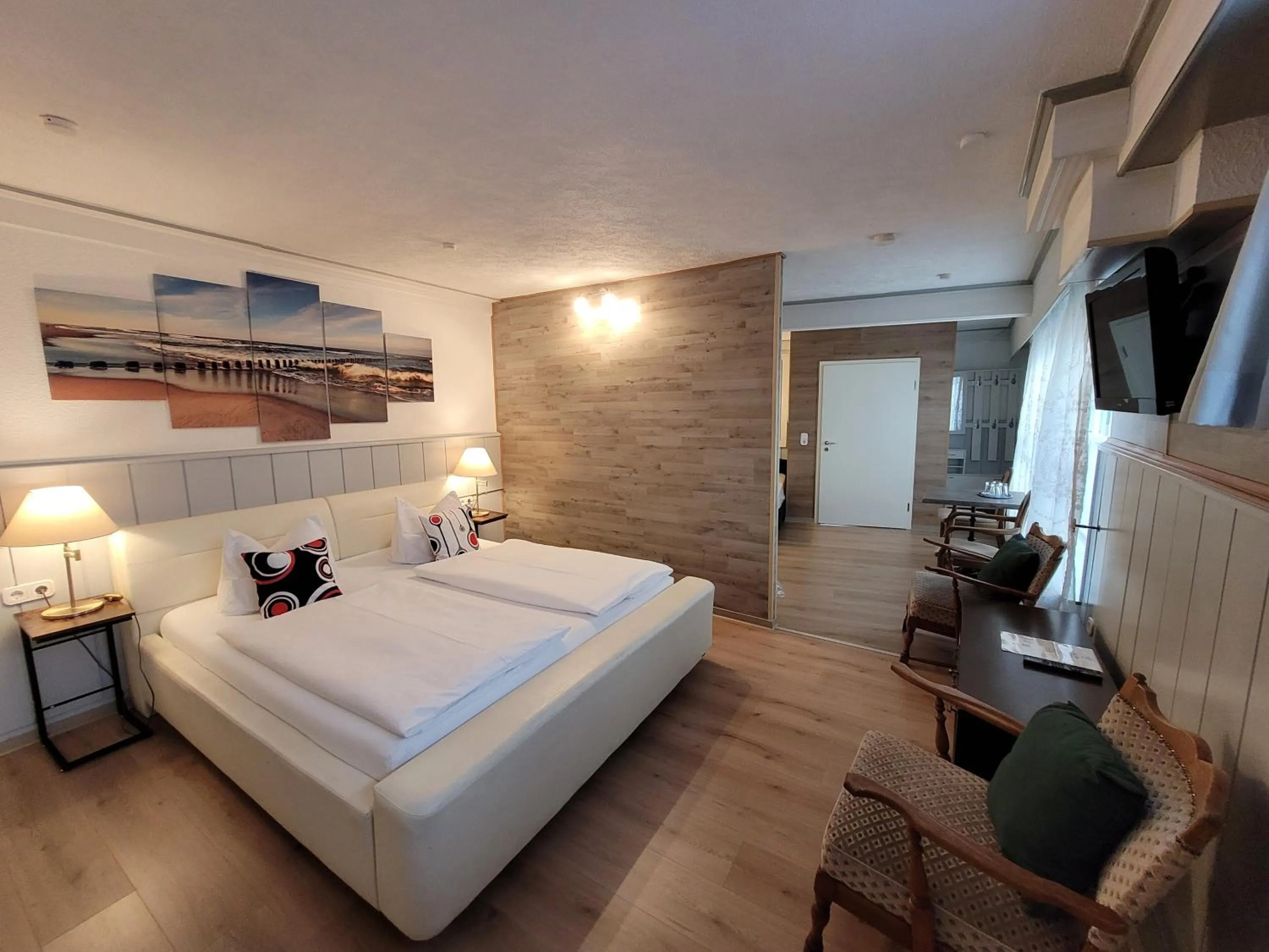 Bed in Hotel MoinMoin