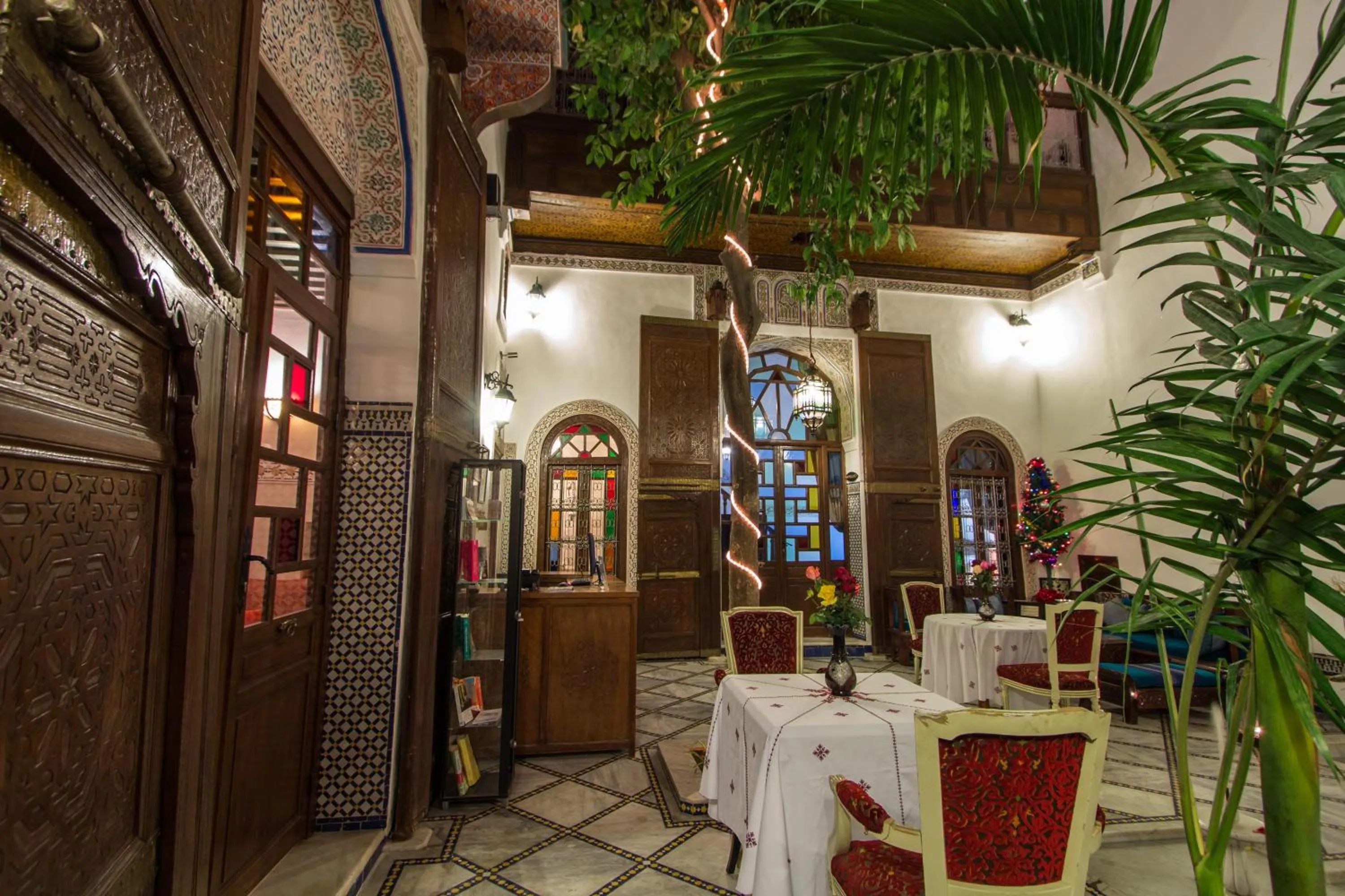 Patio in Riad Les Remparts De Fès