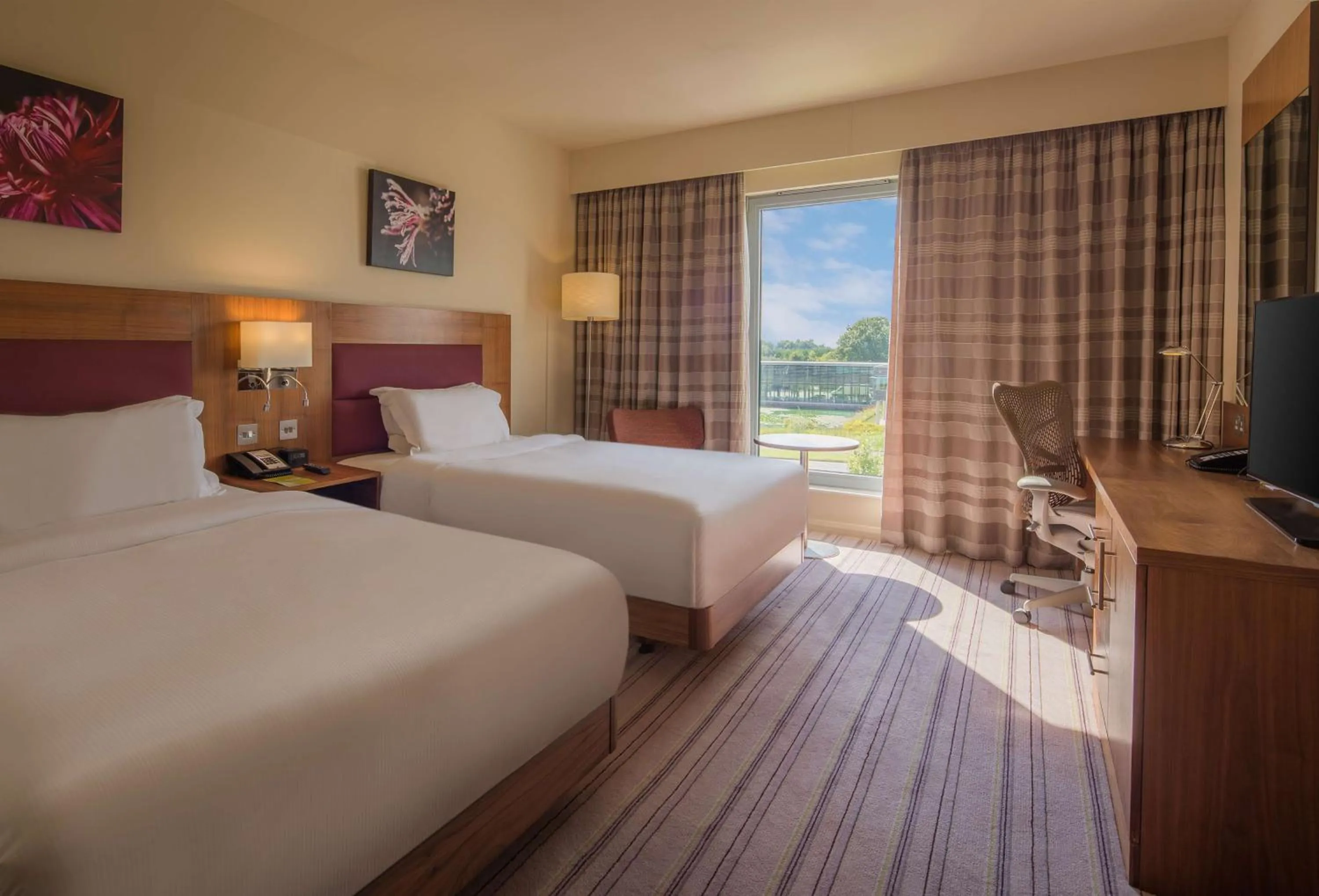 Twin Room in Hilton Garden Inn Luton North