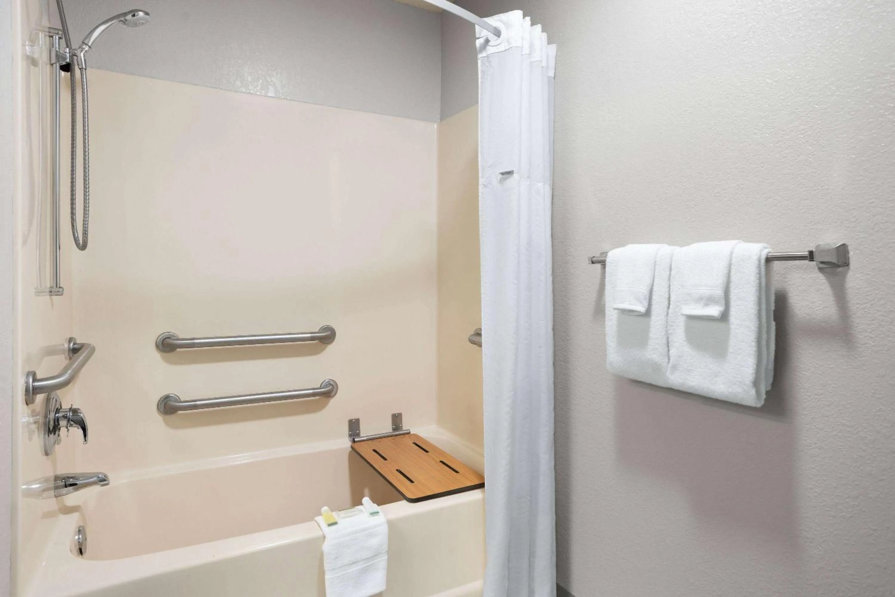 Bathroom in Days Inn by Wyndham Iron Mountain