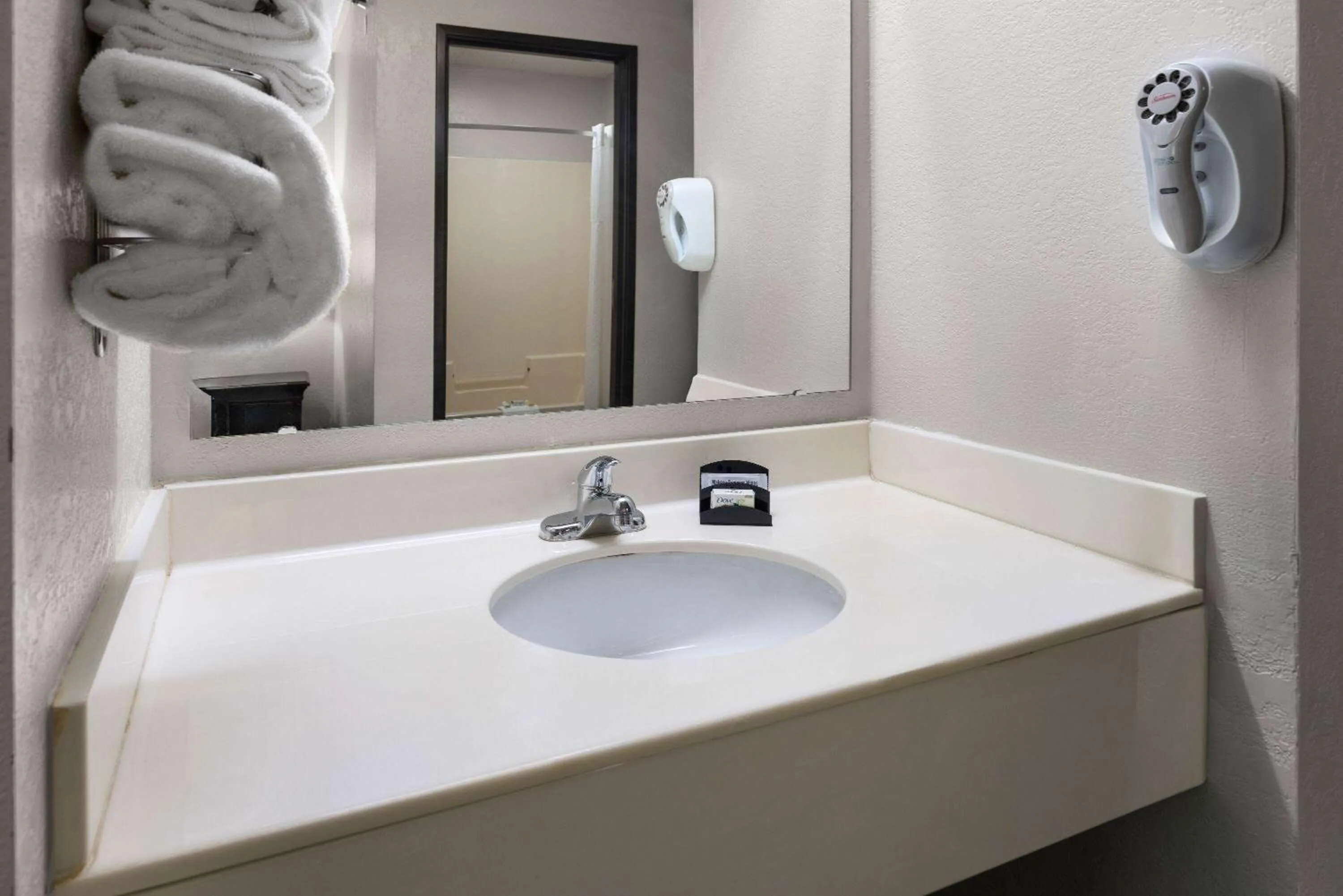 Bathroom in Days Inn by Wyndham Iron Mountain