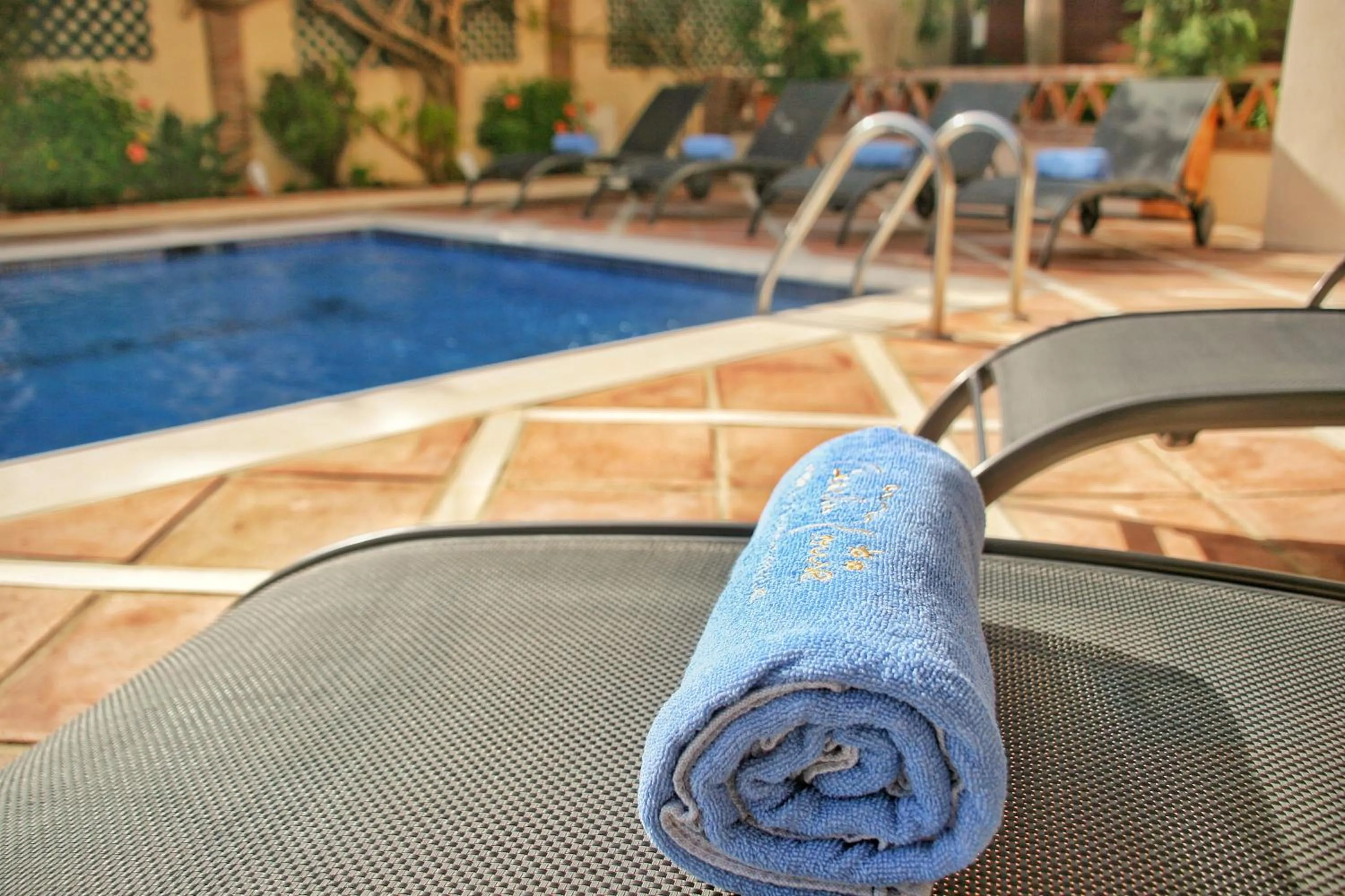 Swimming pool in The Residence by the Beach House Marbella