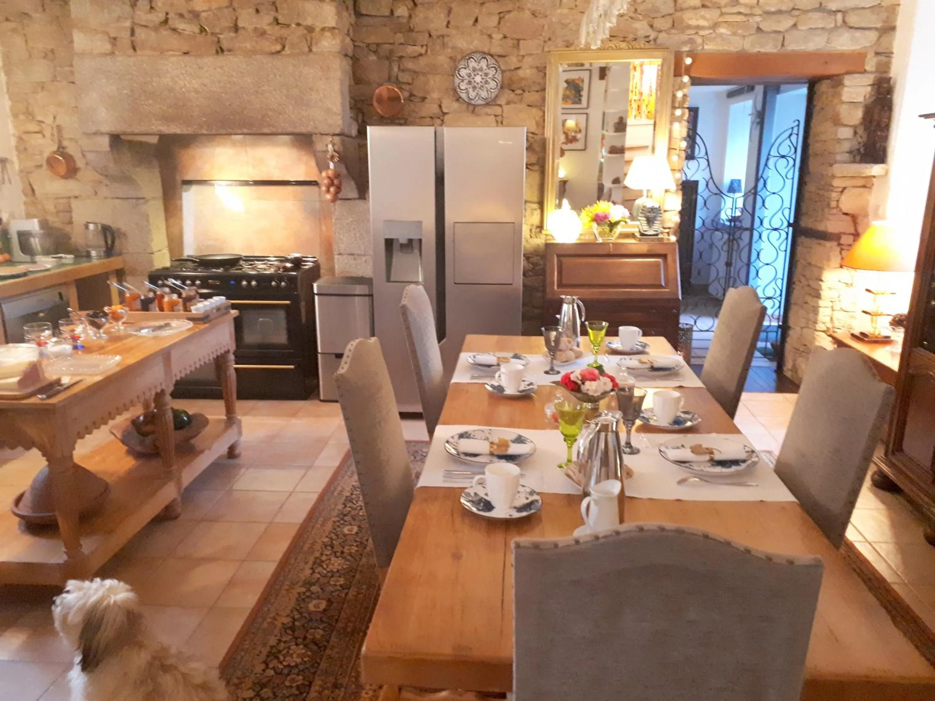 Breakfast in Le Vieux Couvent & SPA