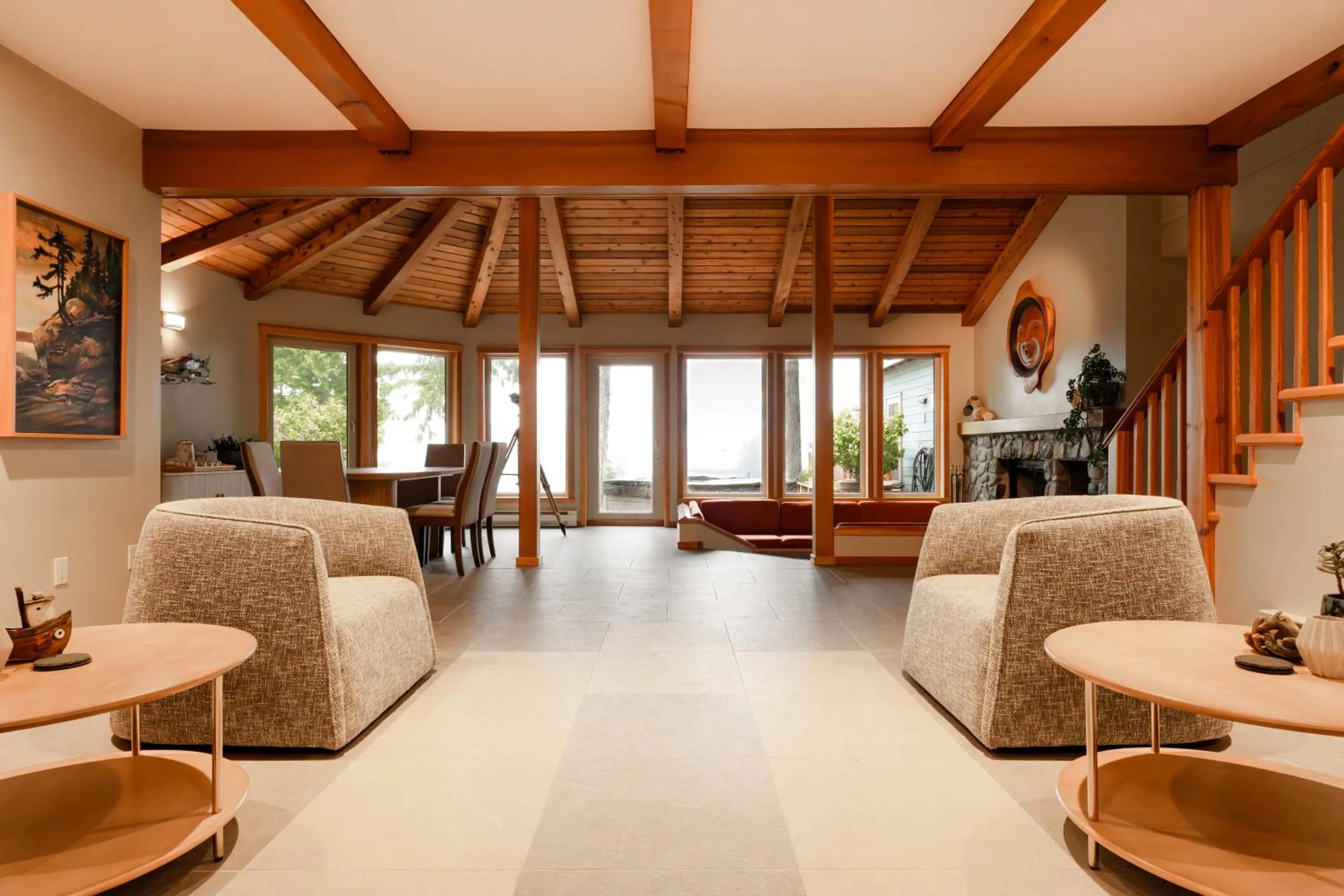 Lobby or reception in Snug Harbour Inn