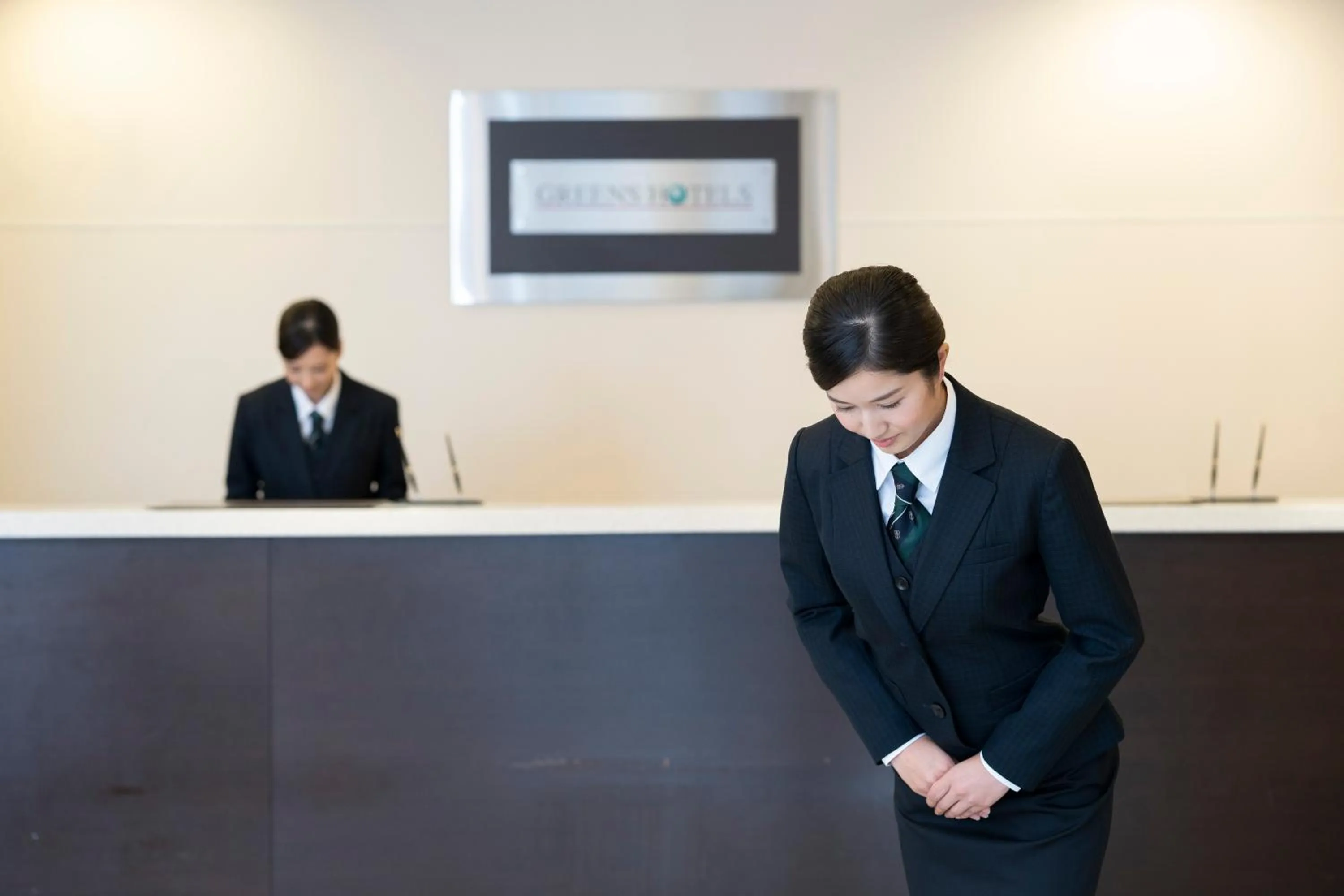 Lobby or reception in Yokkaichi City Hotel Annex