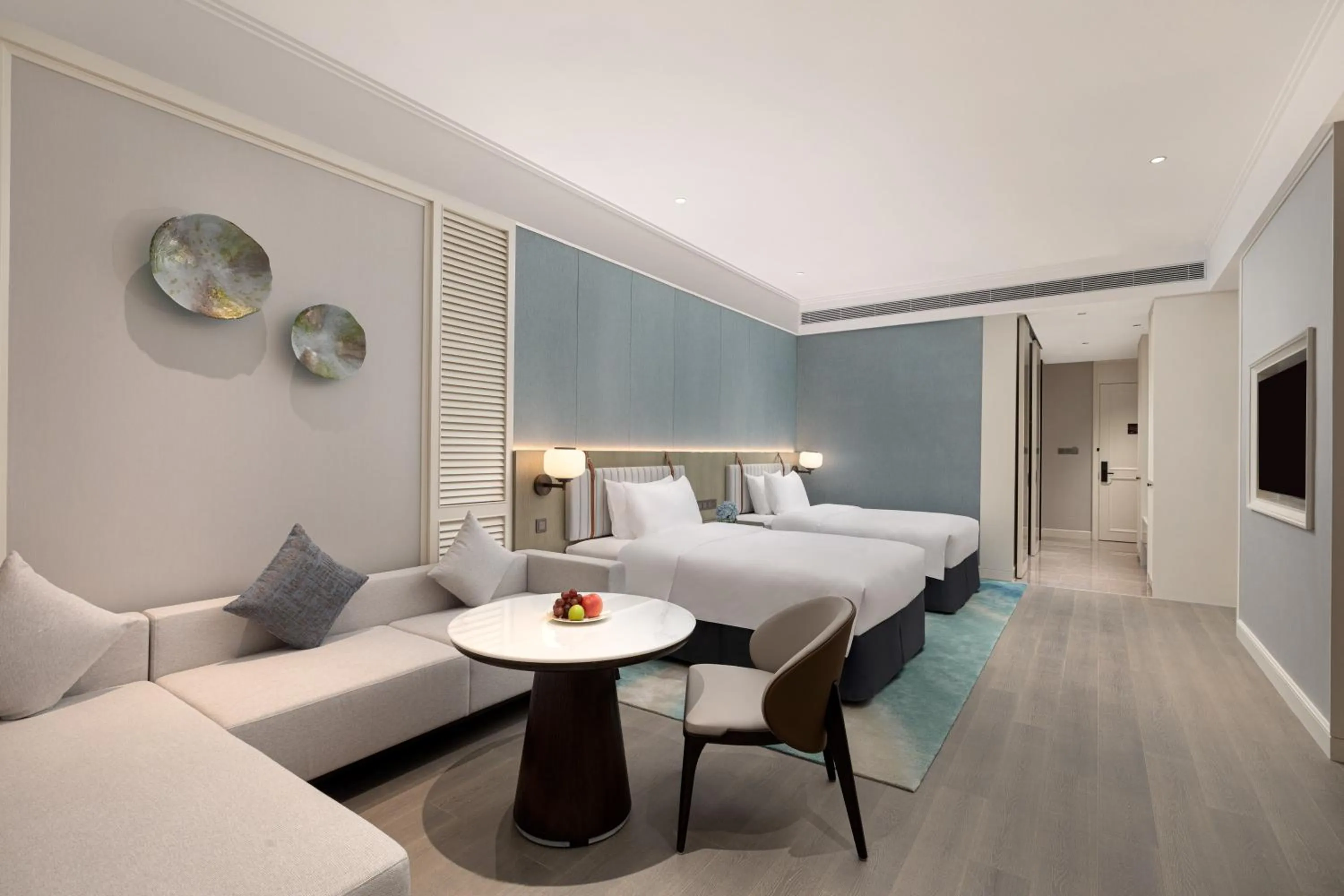 Bed in Yuehua Hotel Xiamen Seaside Hotel