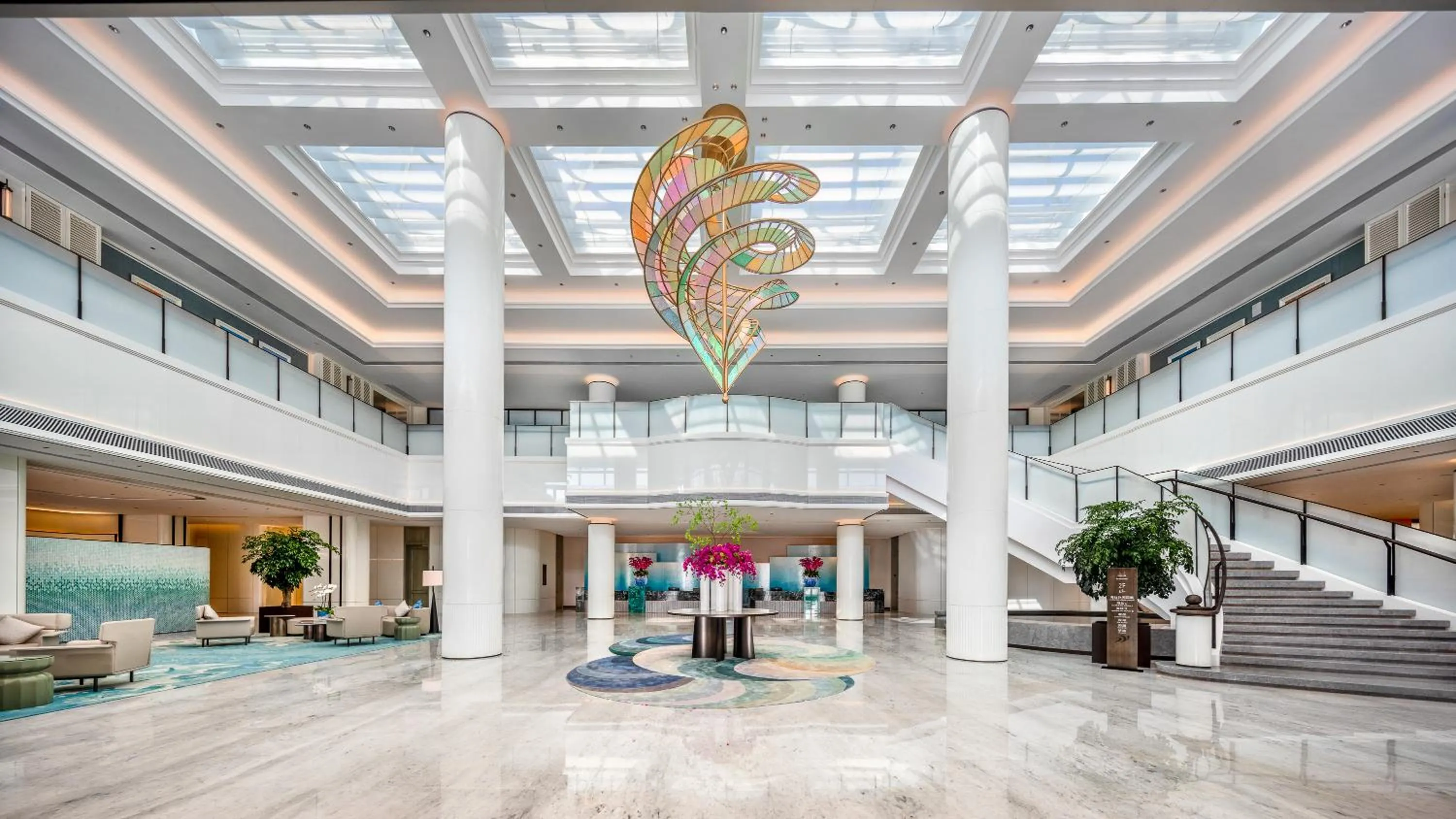 Lobby or reception in Yuehua Hotel Xiamen Seaside Hotel