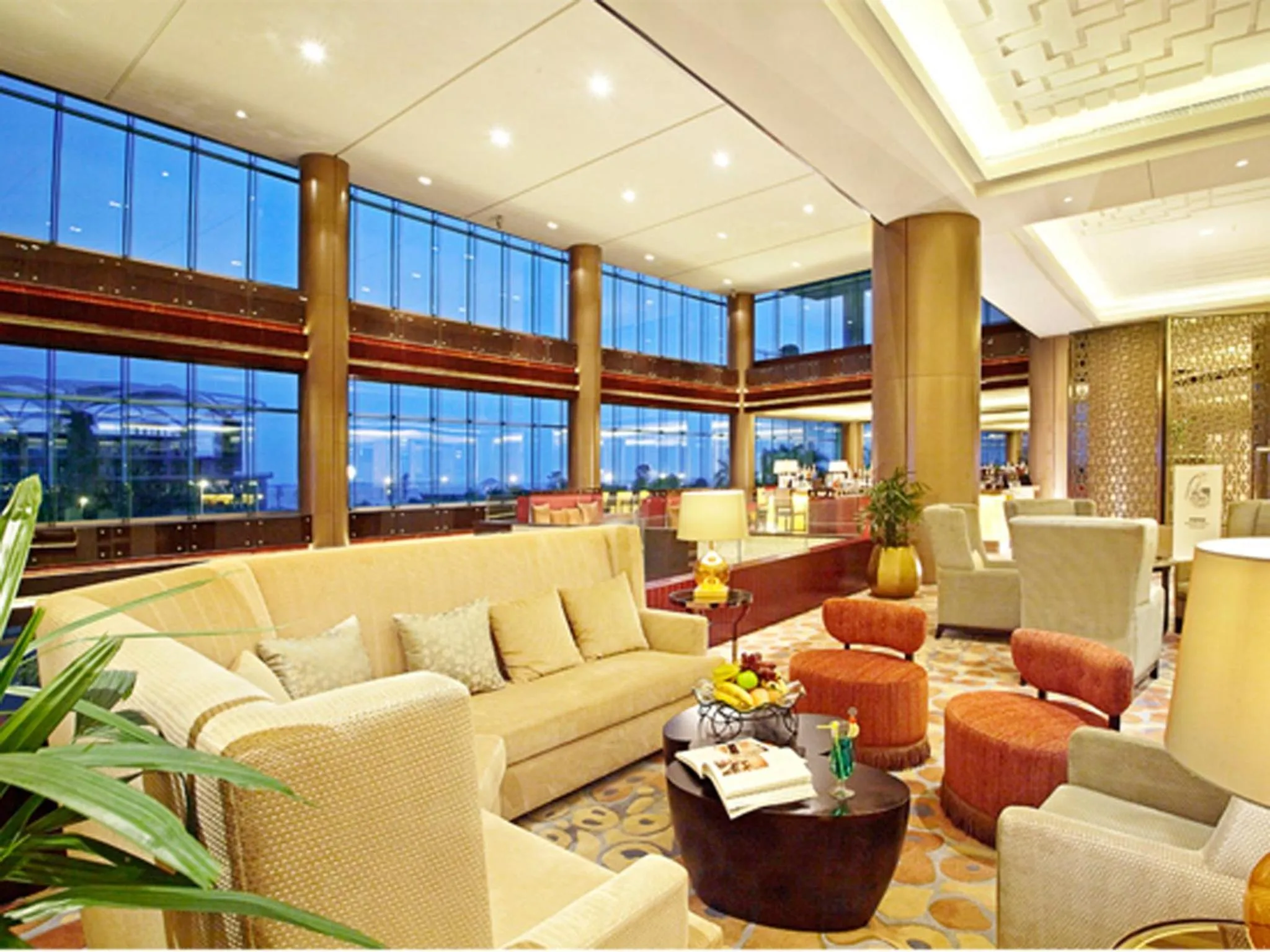 Seating area in Xiamen International Conference Center Hotel Prime Seaview Hotel