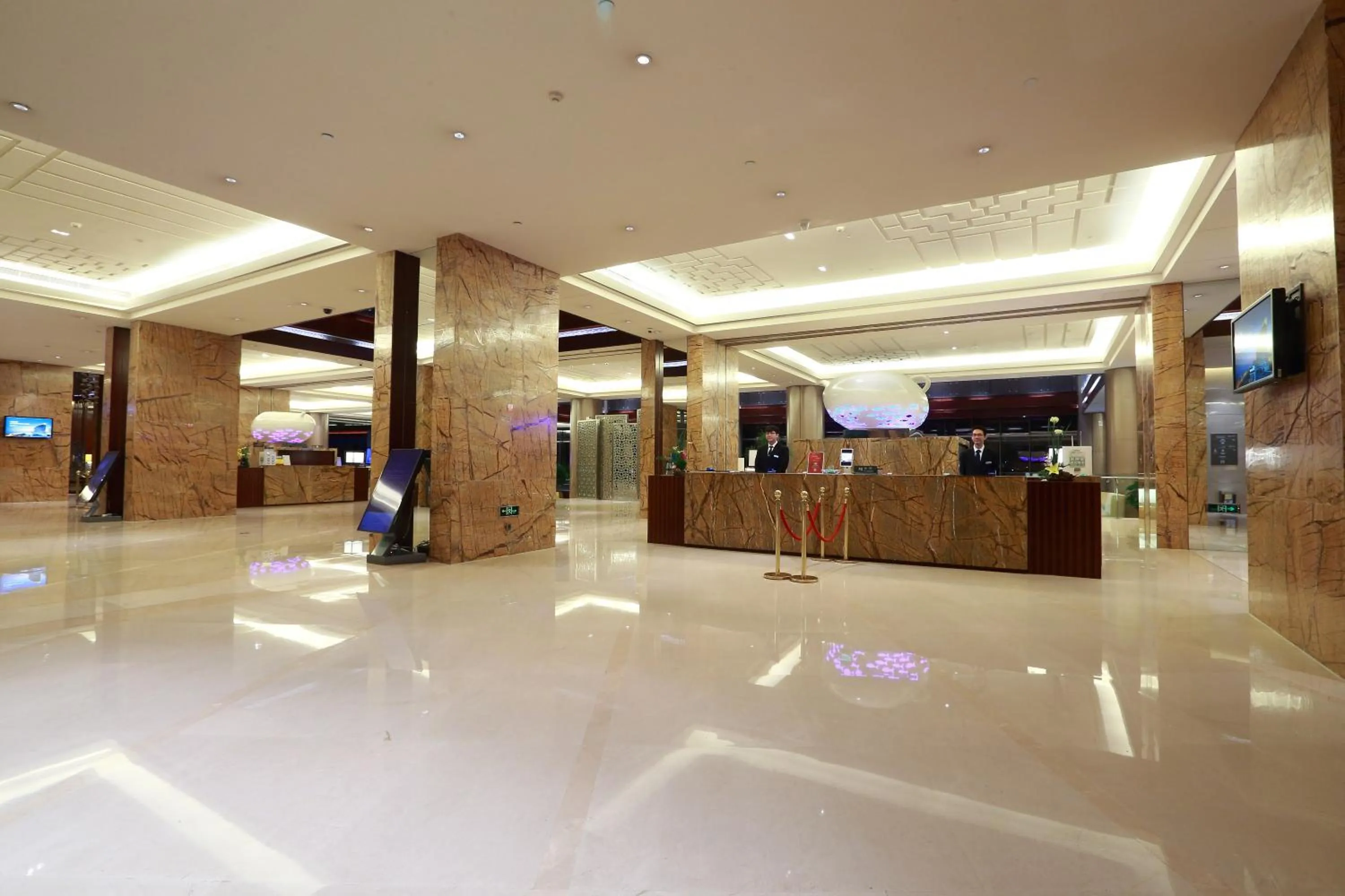 Lobby or reception in Xiamen International Conference Center Hotel Prime Seaview Hotel