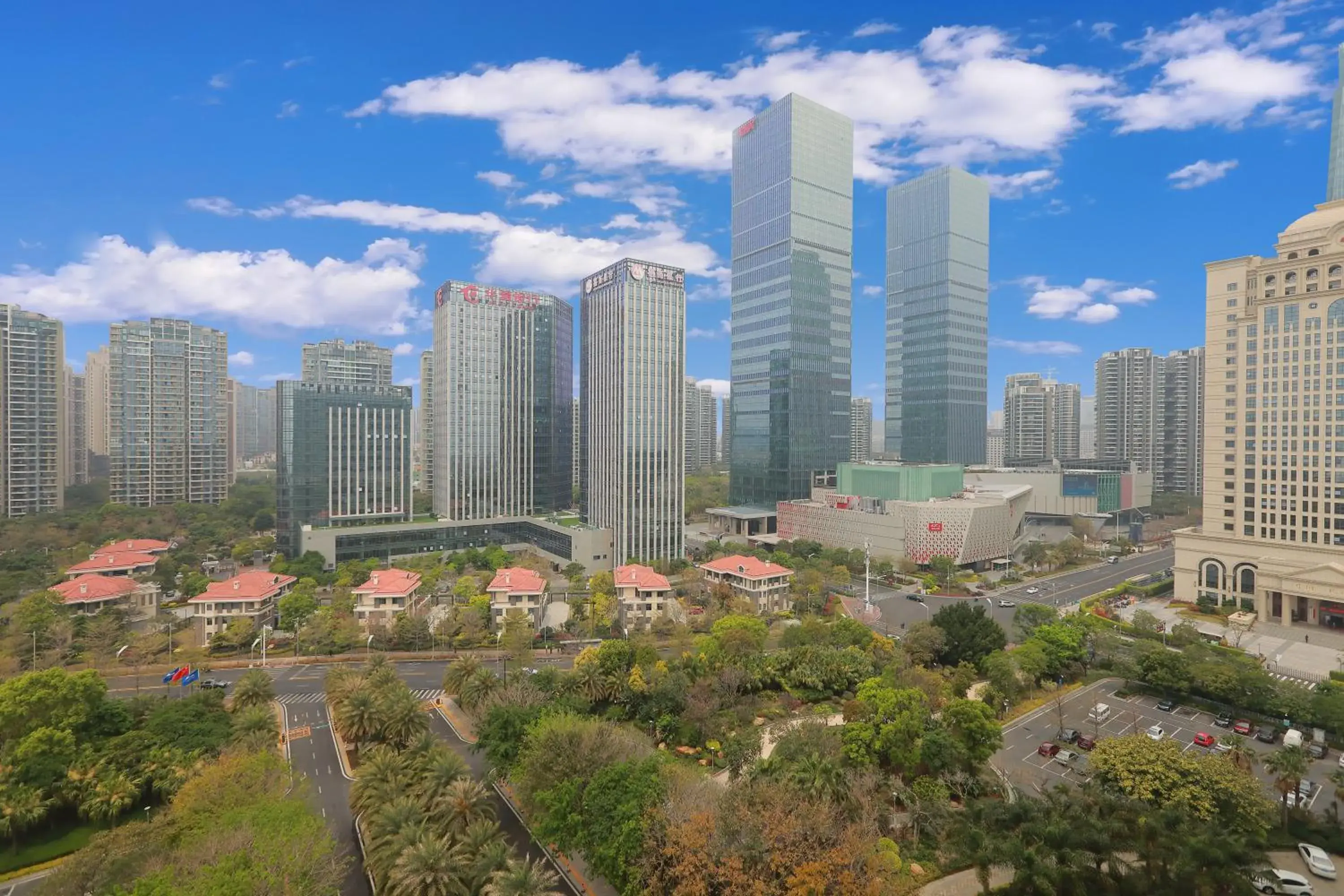 Deluxe CBD View Twin Room in Xiamen International Conference Center Hotel Prime Seaview Hotel Deluxe CBD View Twin Room in Xiamen International Conference Center Hotel Prime Seaview Hotel