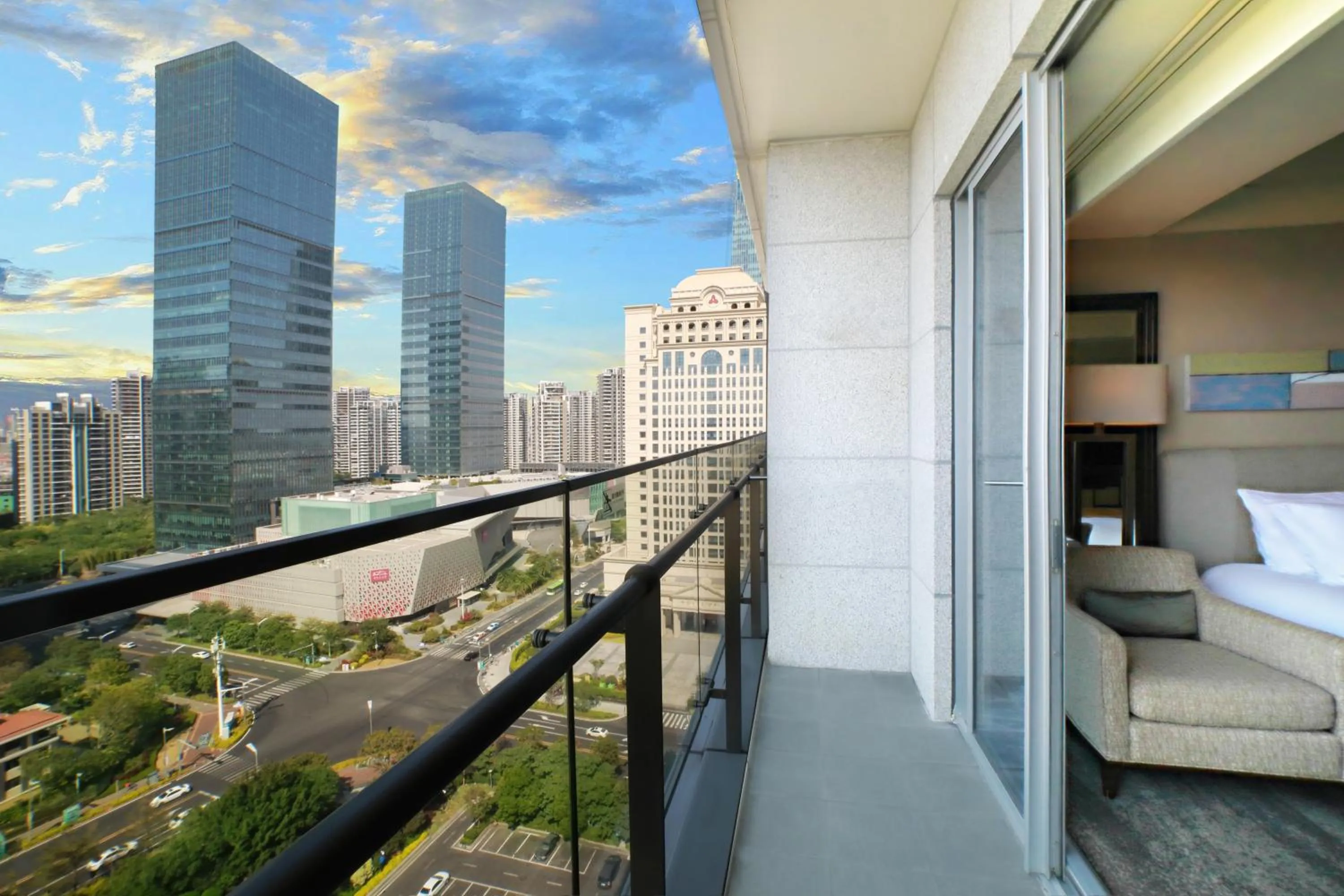 City view in Xiamen International Conference Center Hotel Prime Seaview Hotel