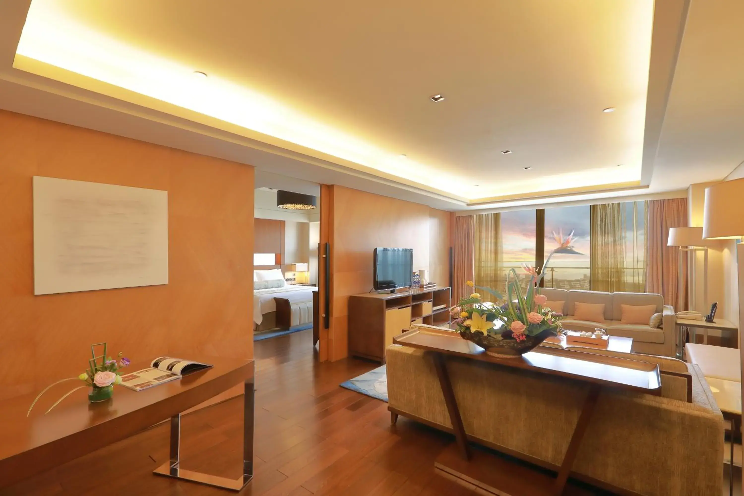 Deluxe VIP Seaview Suite in Xiamen International Conference Center Hotel Prime Seaview Hotel Deluxe VIP Seaview Suite in Xiamen International Conference Center Hotel Prime Seaview Hotel