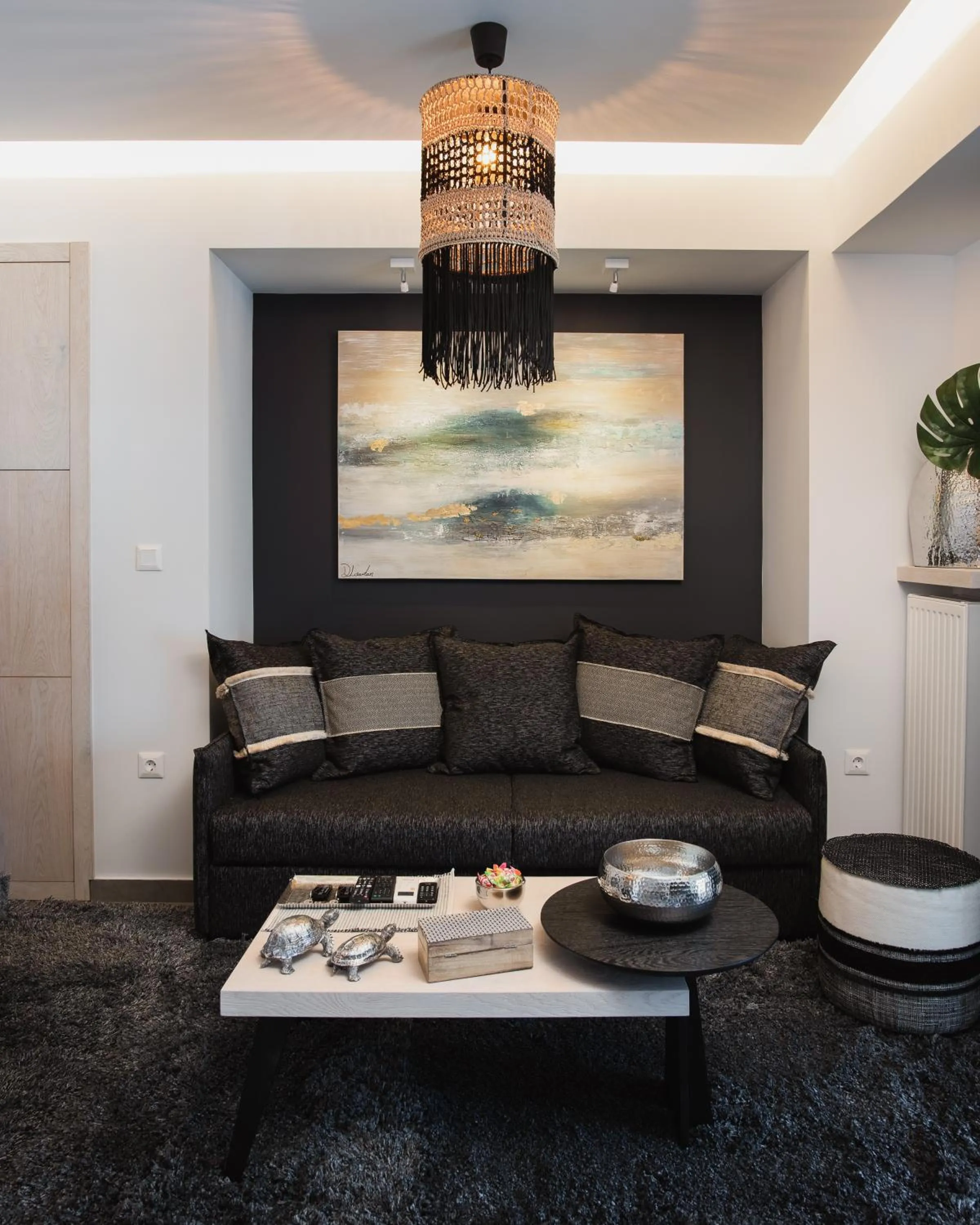 Living room in Acropolis Luxury Living