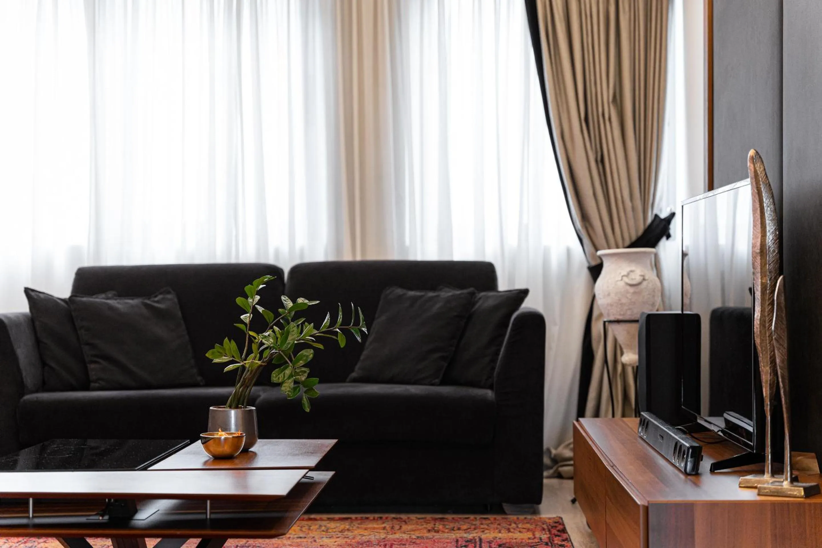 Living room in Acropolis Luxury Living