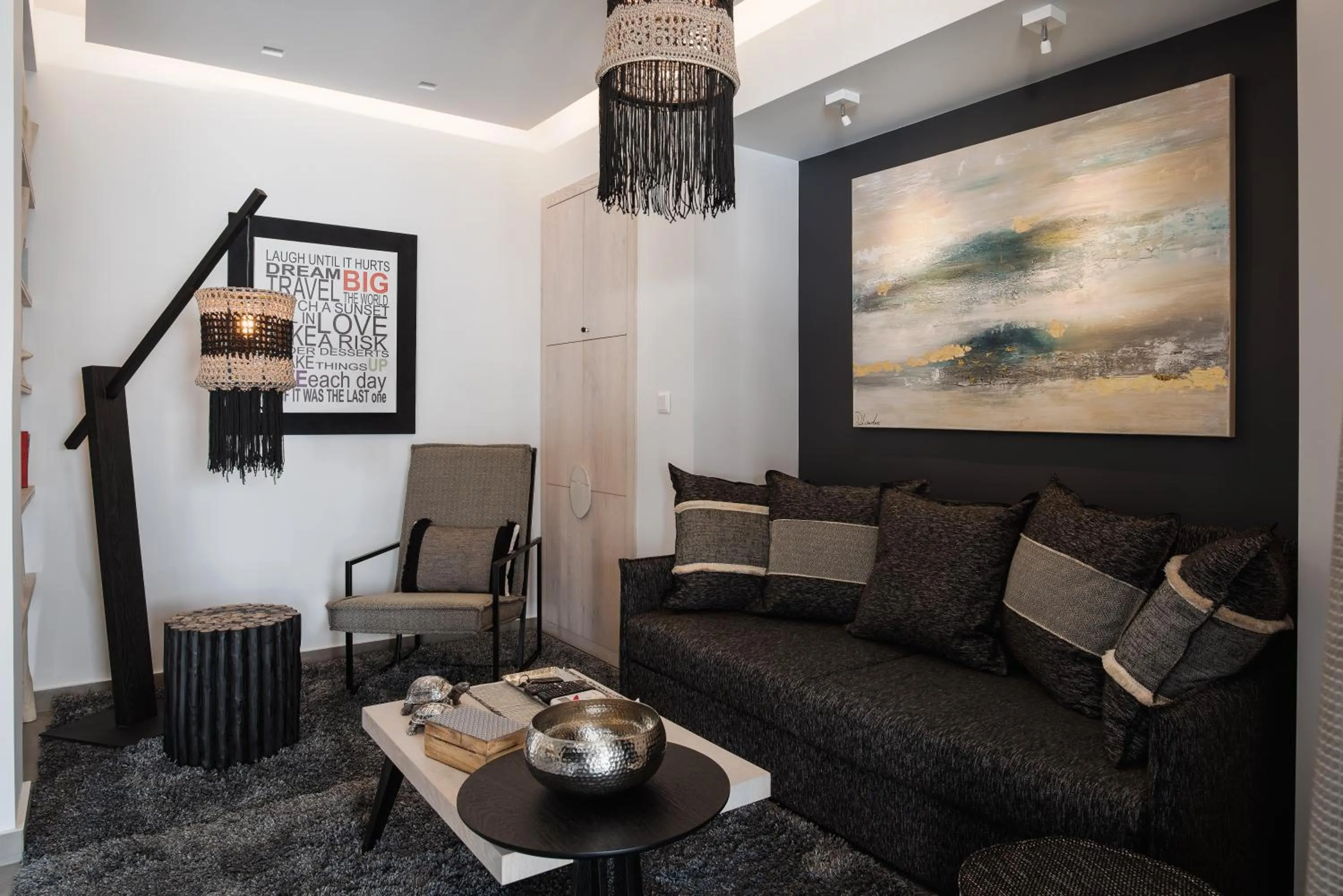 Living room in Acropolis Luxury Living