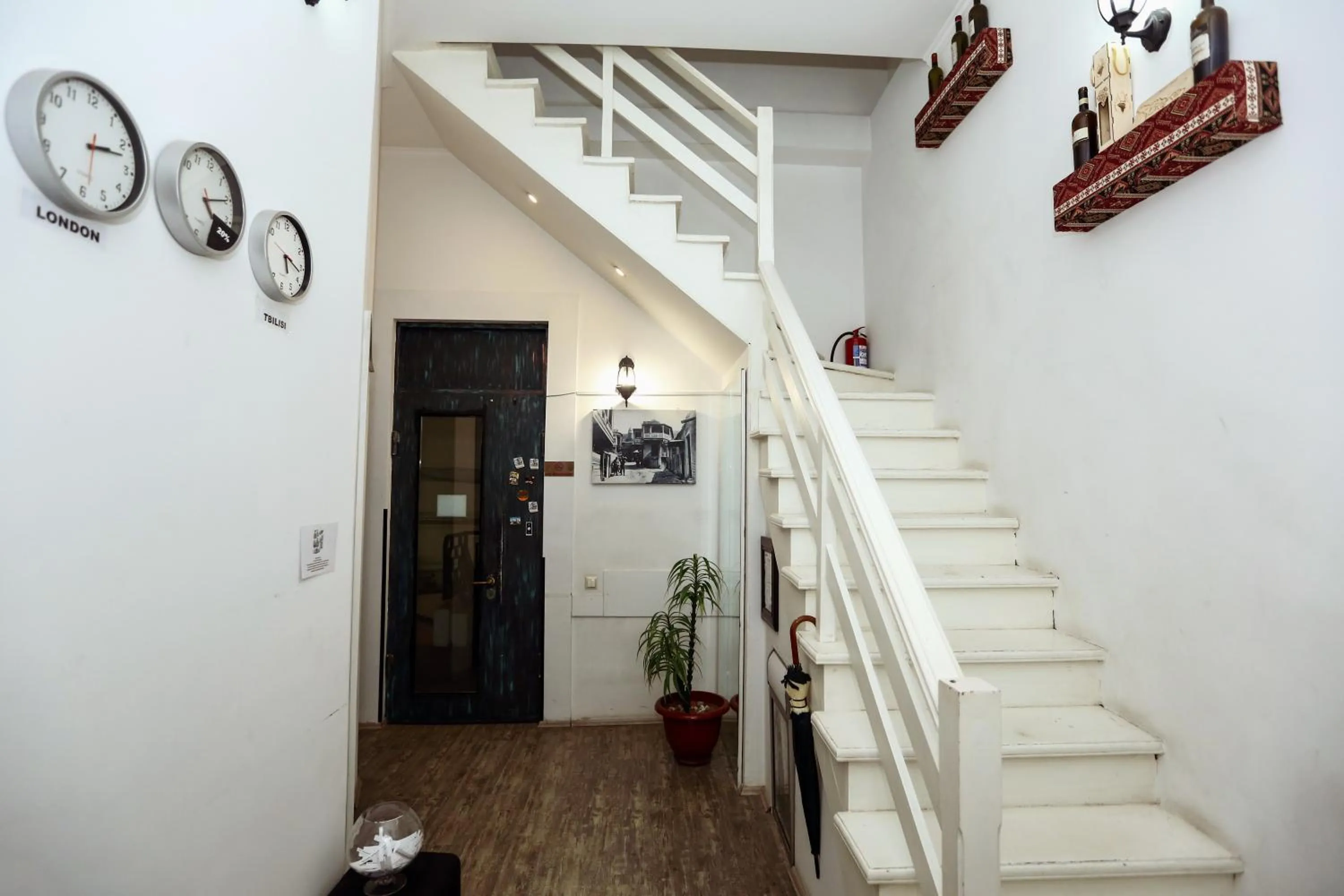 Lobby or reception in Hotel Rustaveli 36