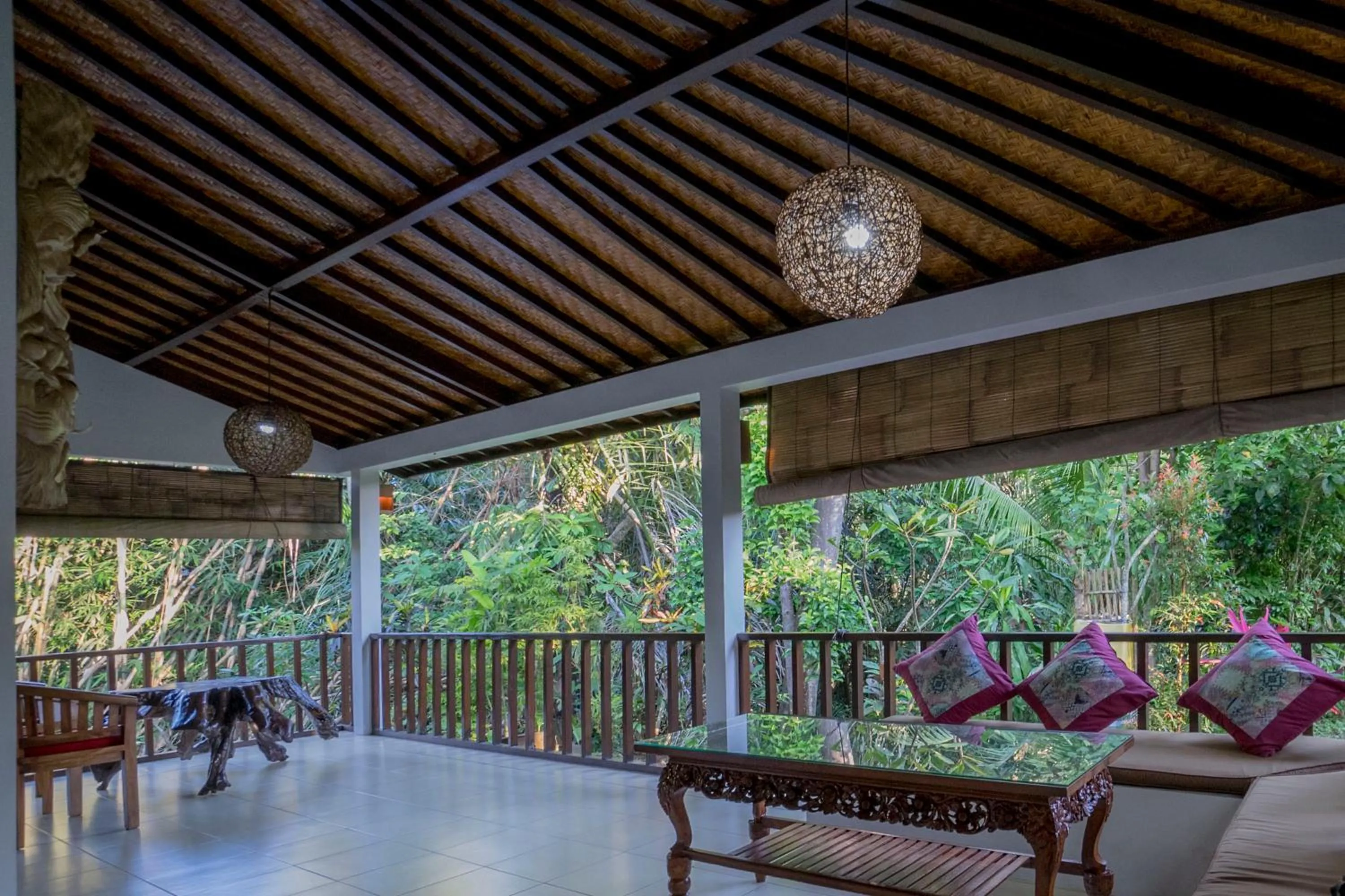 Balcony/Terrace in Manuaba Inn