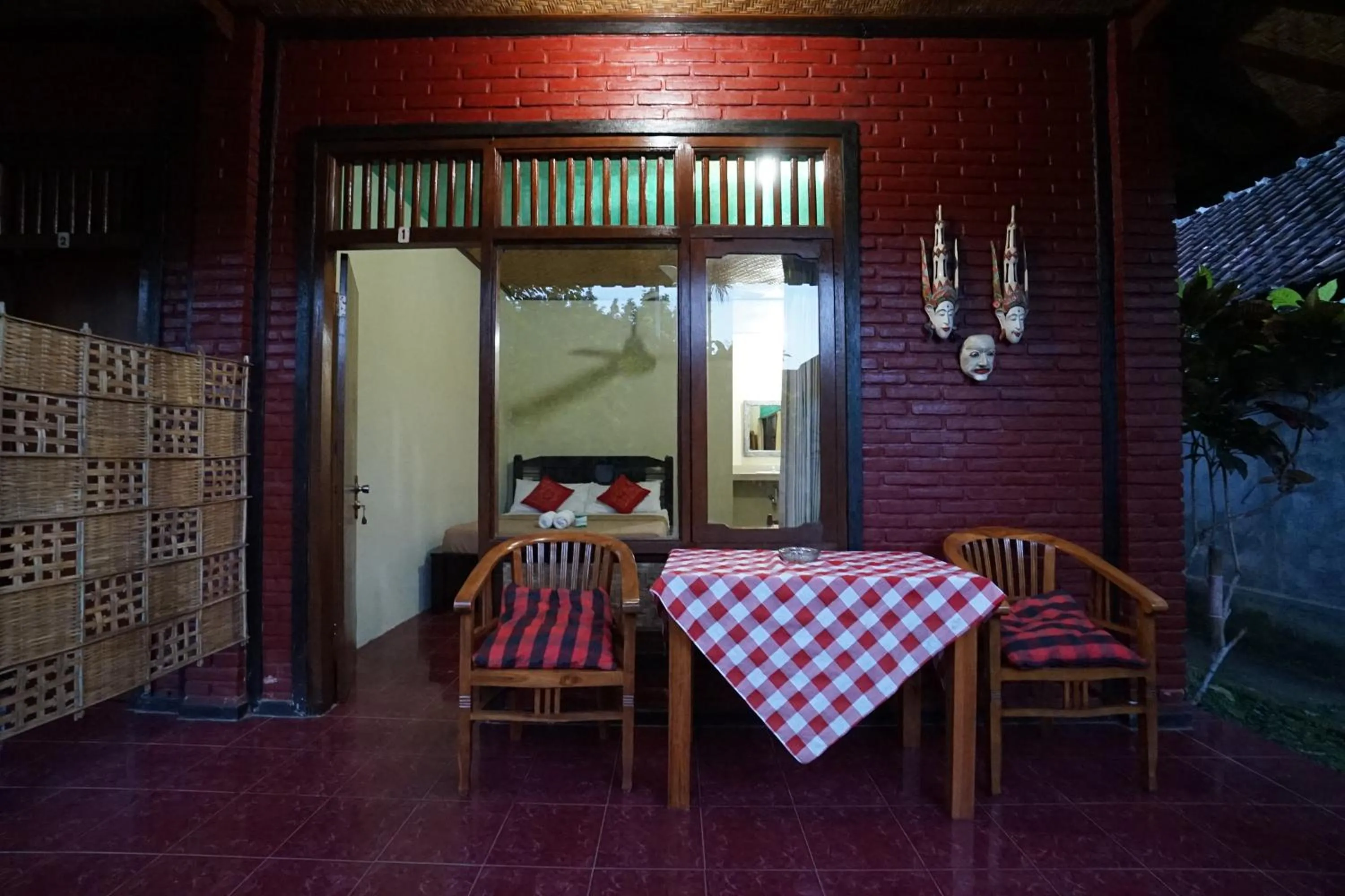 Balcony/Terrace in Manuaba Inn