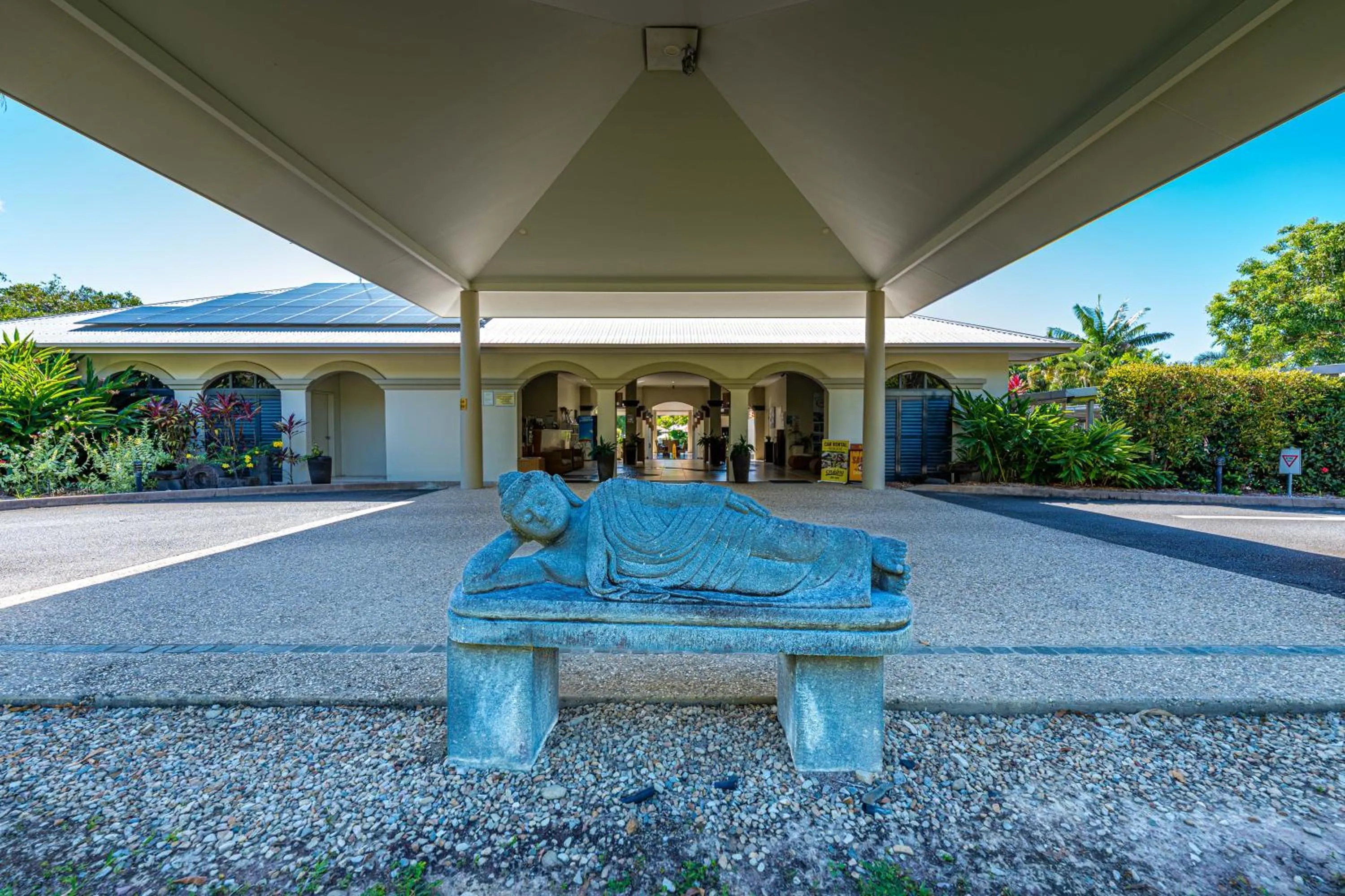 Property building in Mango Lagoon Resort & Wellness Spa