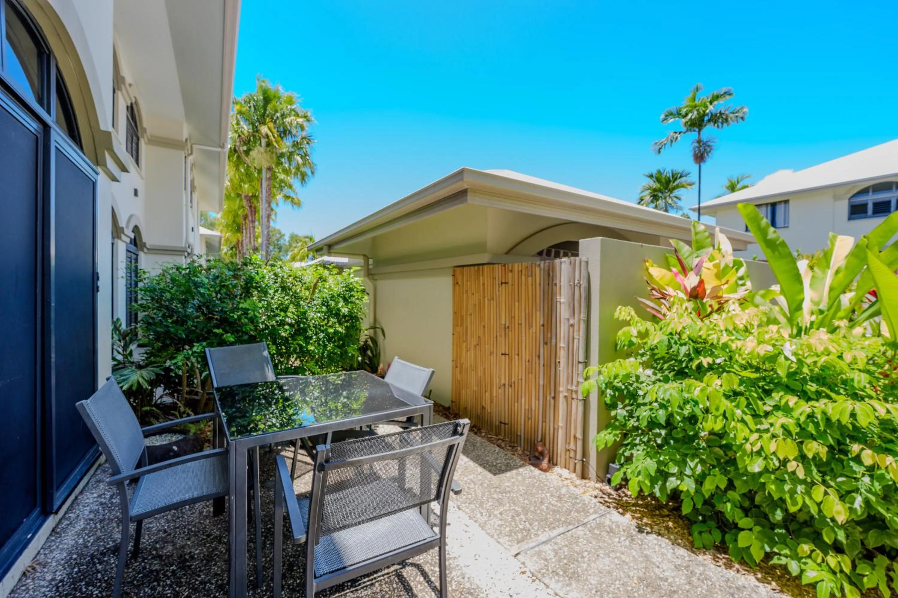 Patio in Mango Lagoon Resort & Wellness Spa