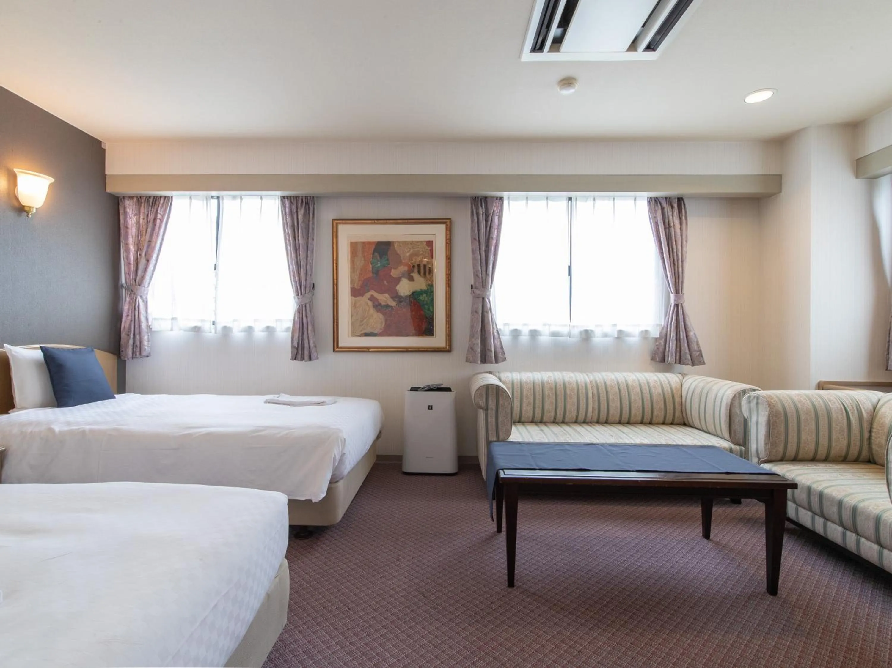 Bed in Nagasaki Orion Hotel