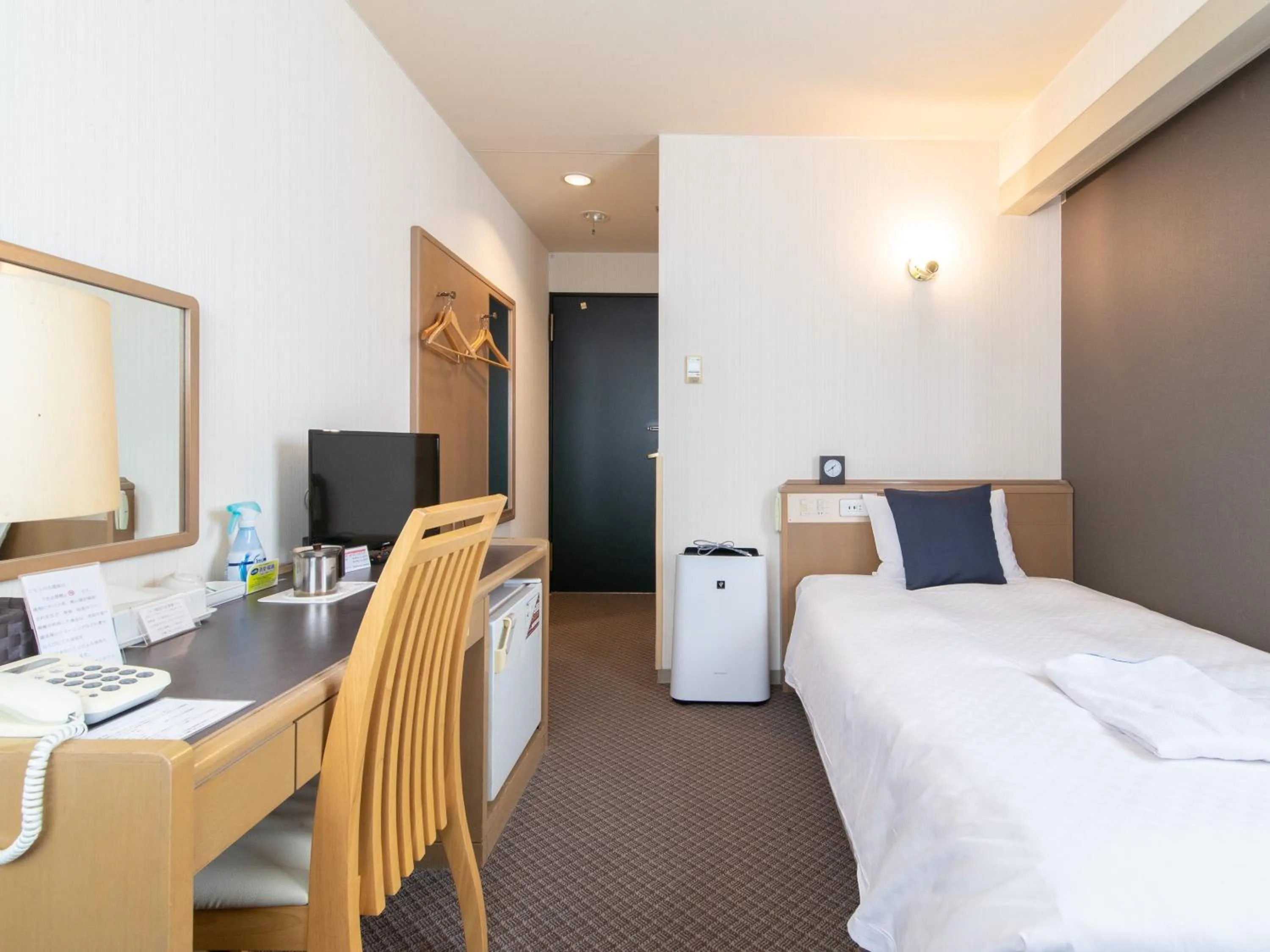 Bed in Nagasaki Orion Hotel