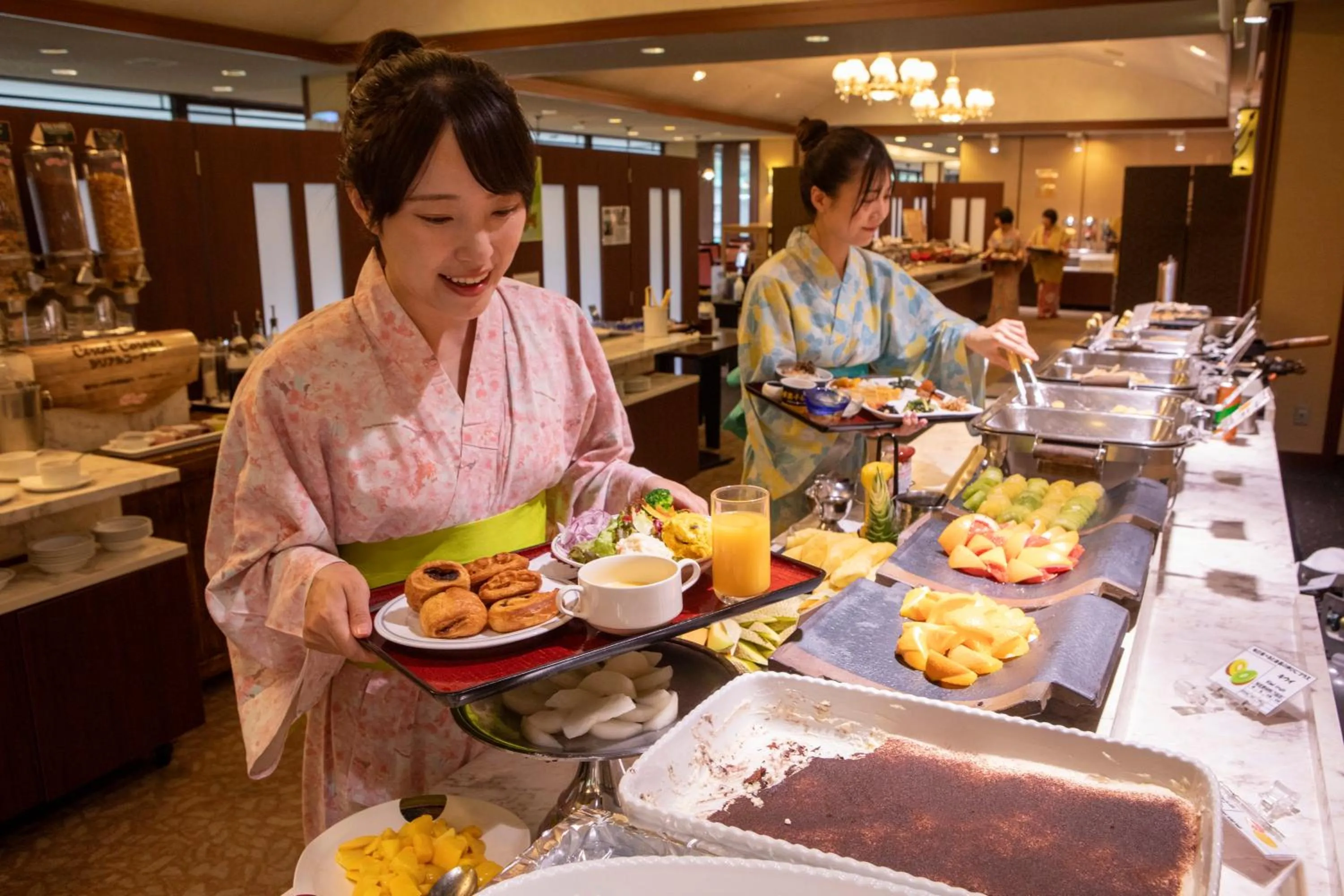 Breakfast in Hotel Nanpuso