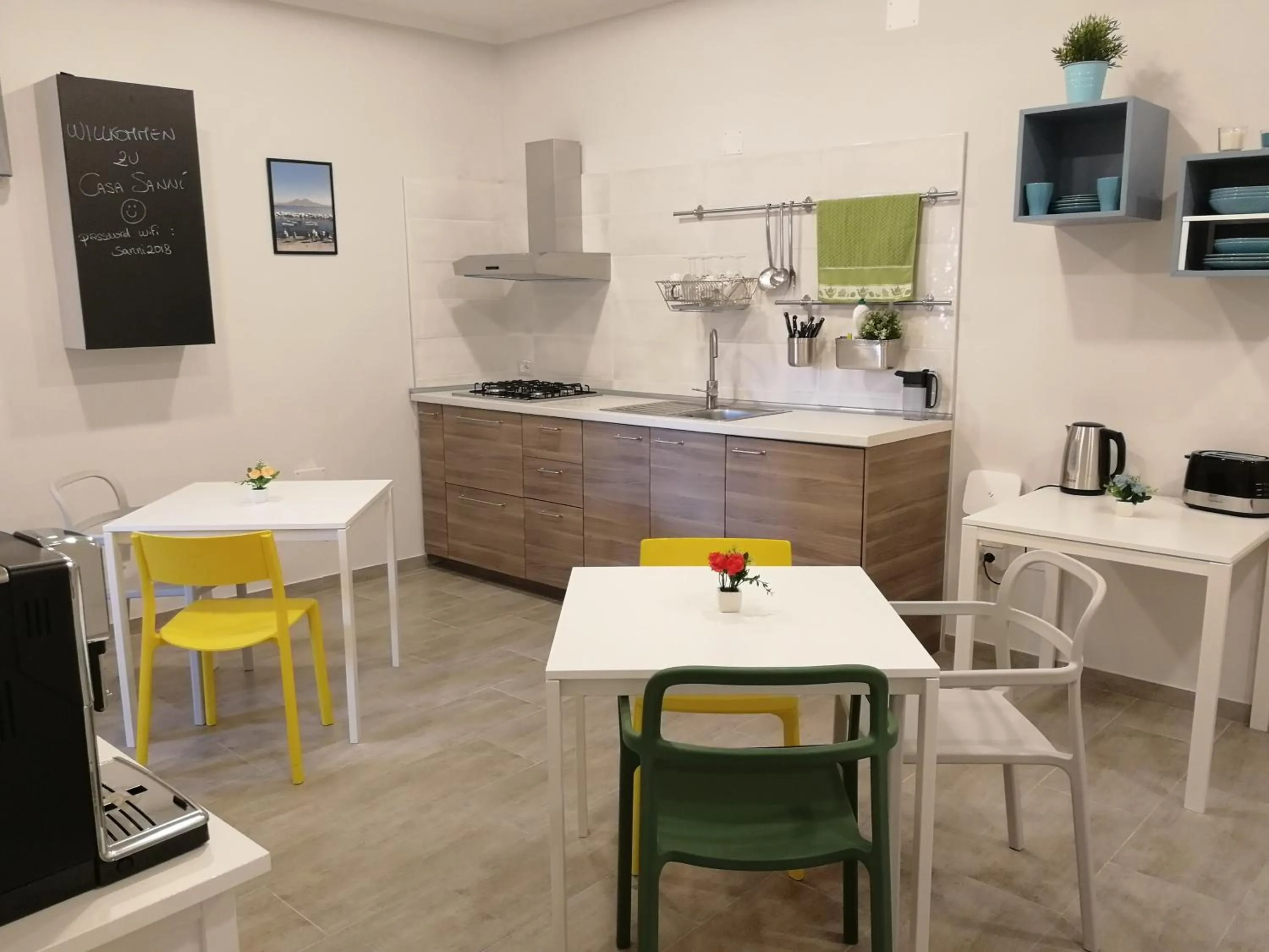 Seating area in Casa Sannì