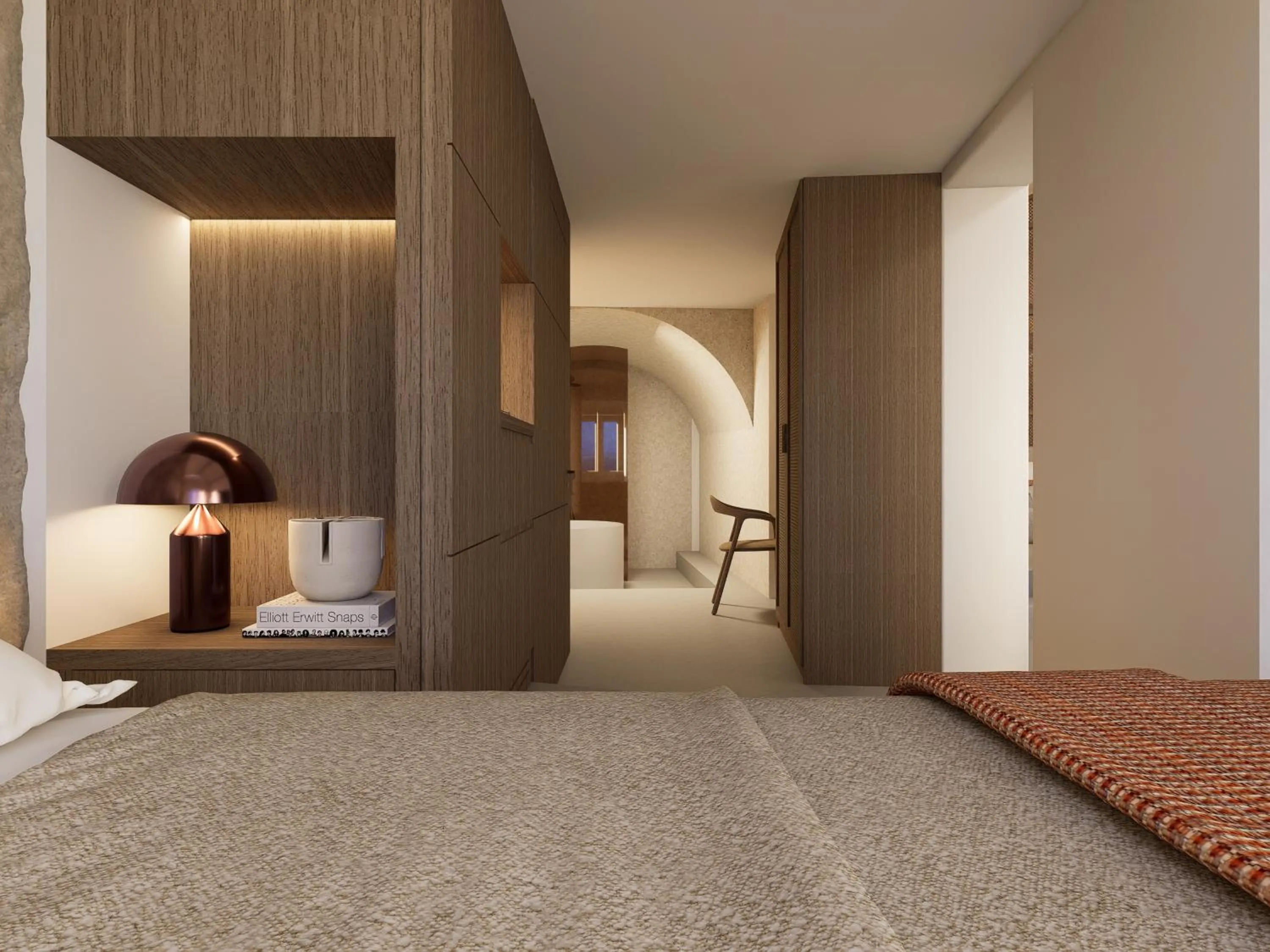 Bed in Grace Hotel, Auberge Collection